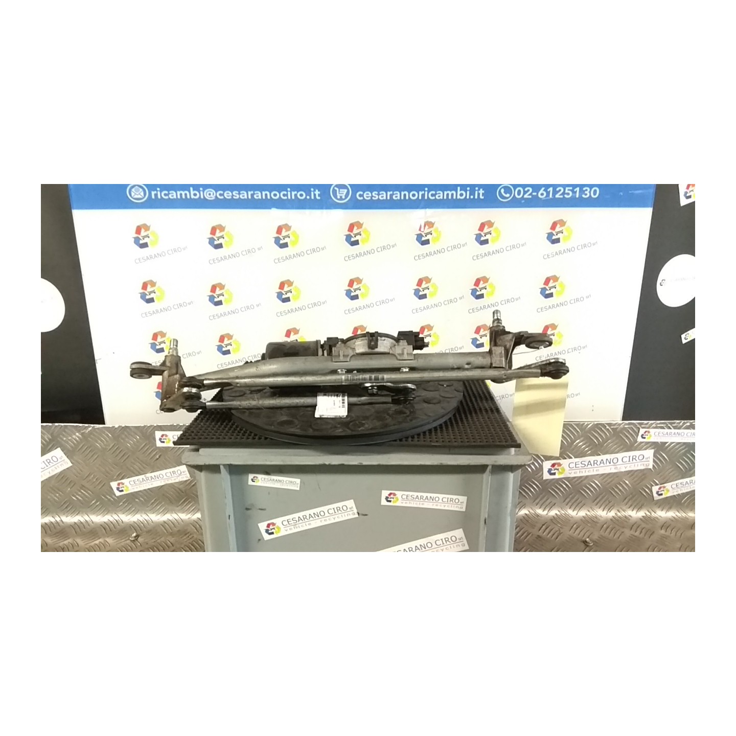 MECCANISMO TERGIPARABREZZA 278 CHEVROLET (DAEWOO) SPARK (M300) (01/10-12/15) B10D1 95228165