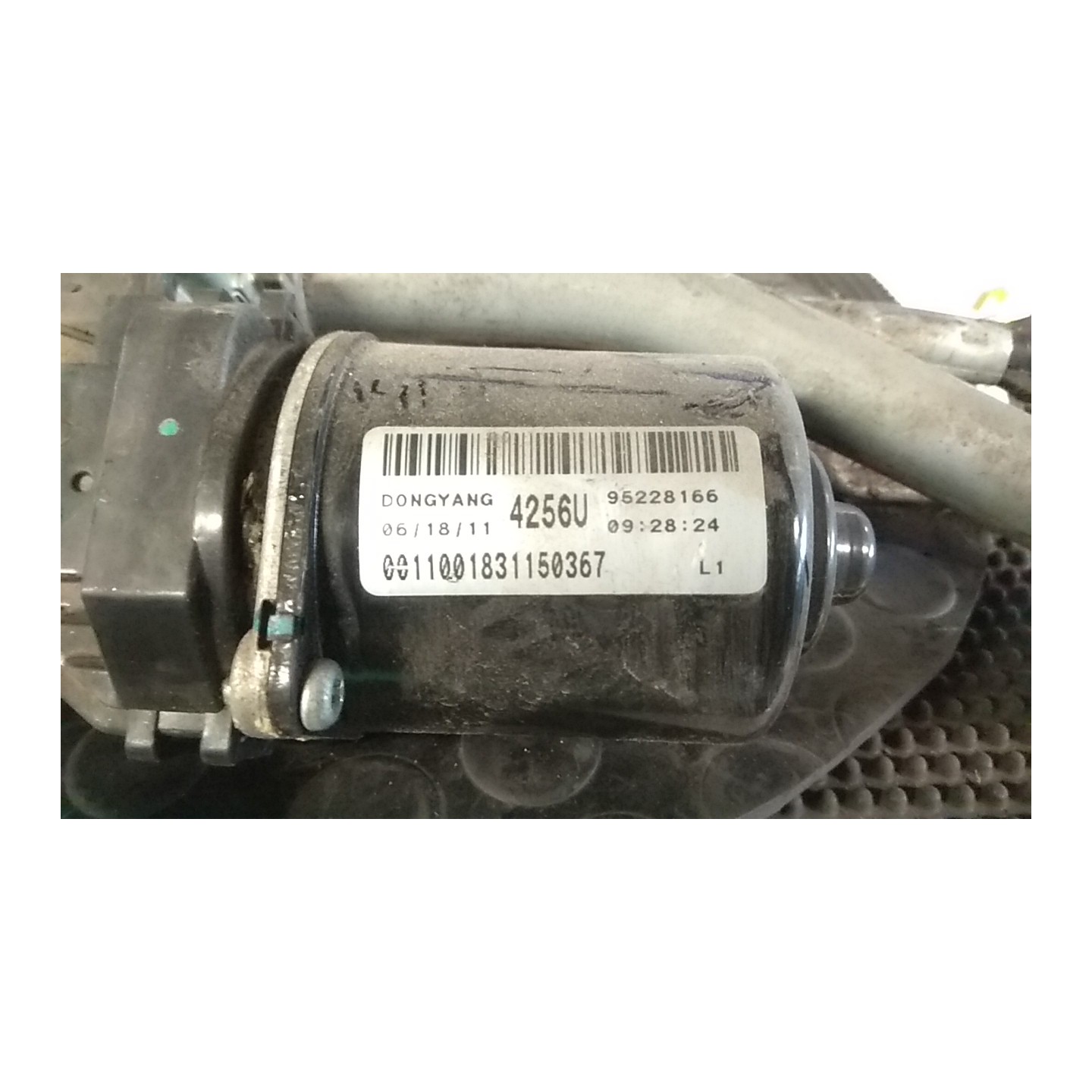 MECCANISMO TERGIPARABREZZA 278 CHEVROLET (DAEWOO) SPARK (M300) (01/10-12/15) B10D1 95228165