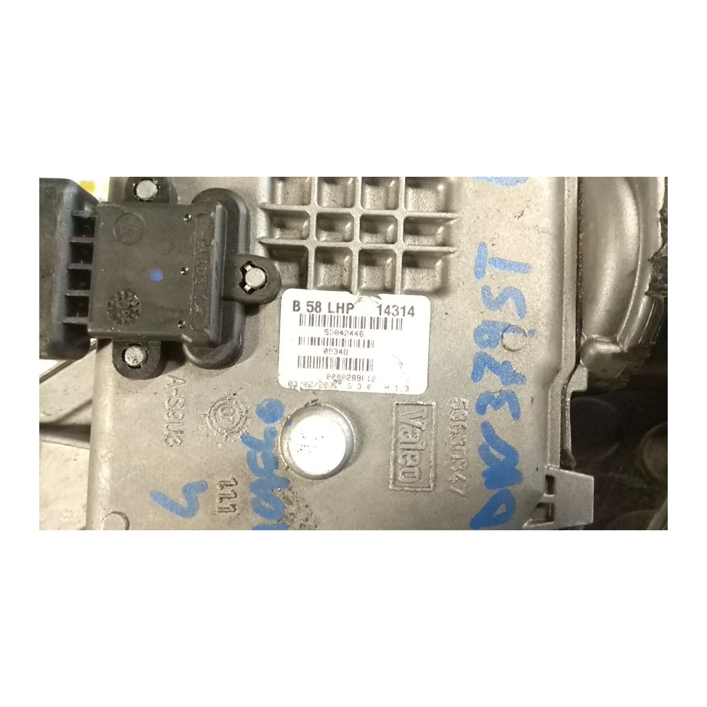 MOTORINO TERGIPARABREZZA DIVERGENTE DX. 295 CITROEN C4 PICASSO (09/06-08/13) 5FW 6405PH
