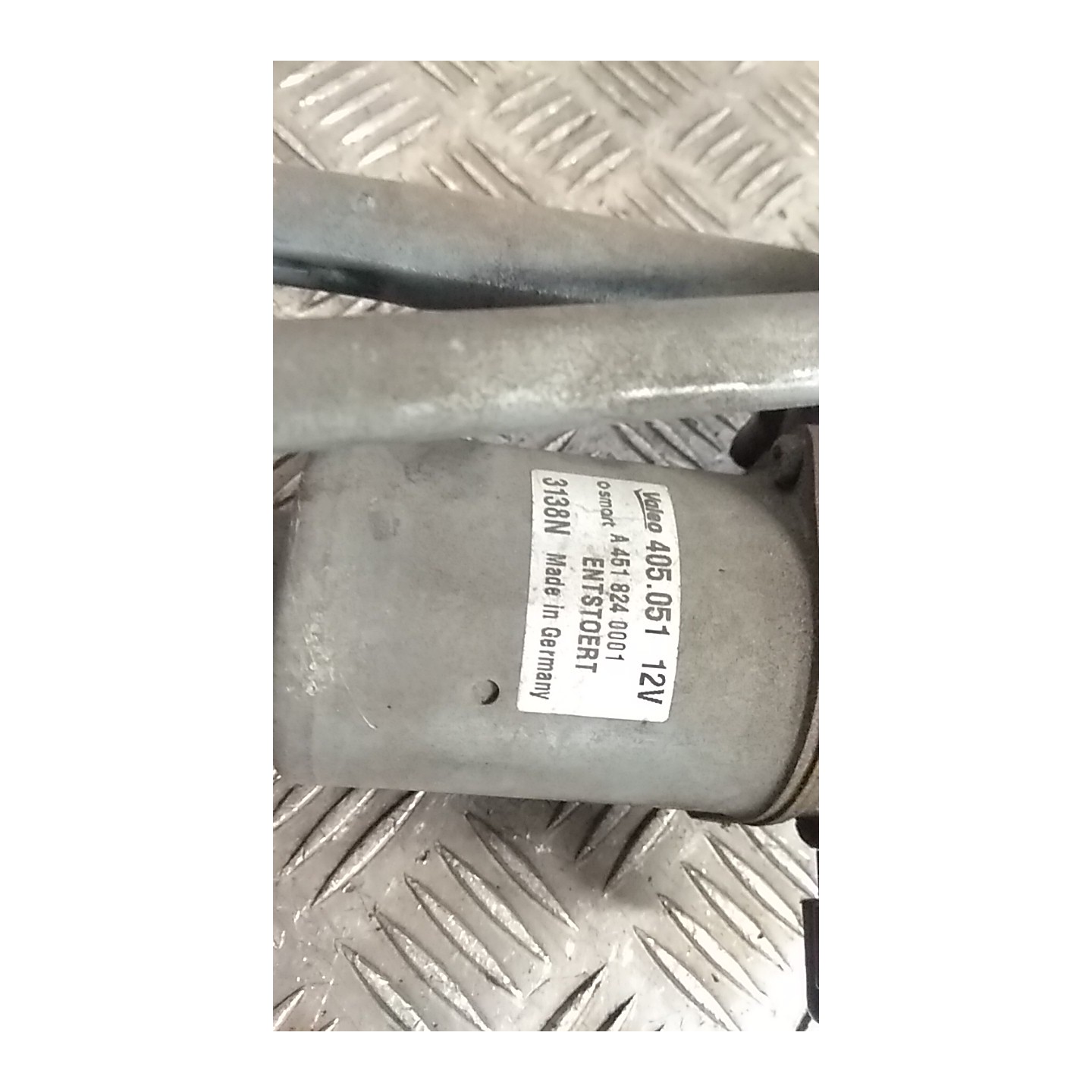 MECCANISMO TERGIPARABREZZA CON MOTORINO 298 SMART FORTWO (A/C451) (01/07-12/11) 660950 A4518200040