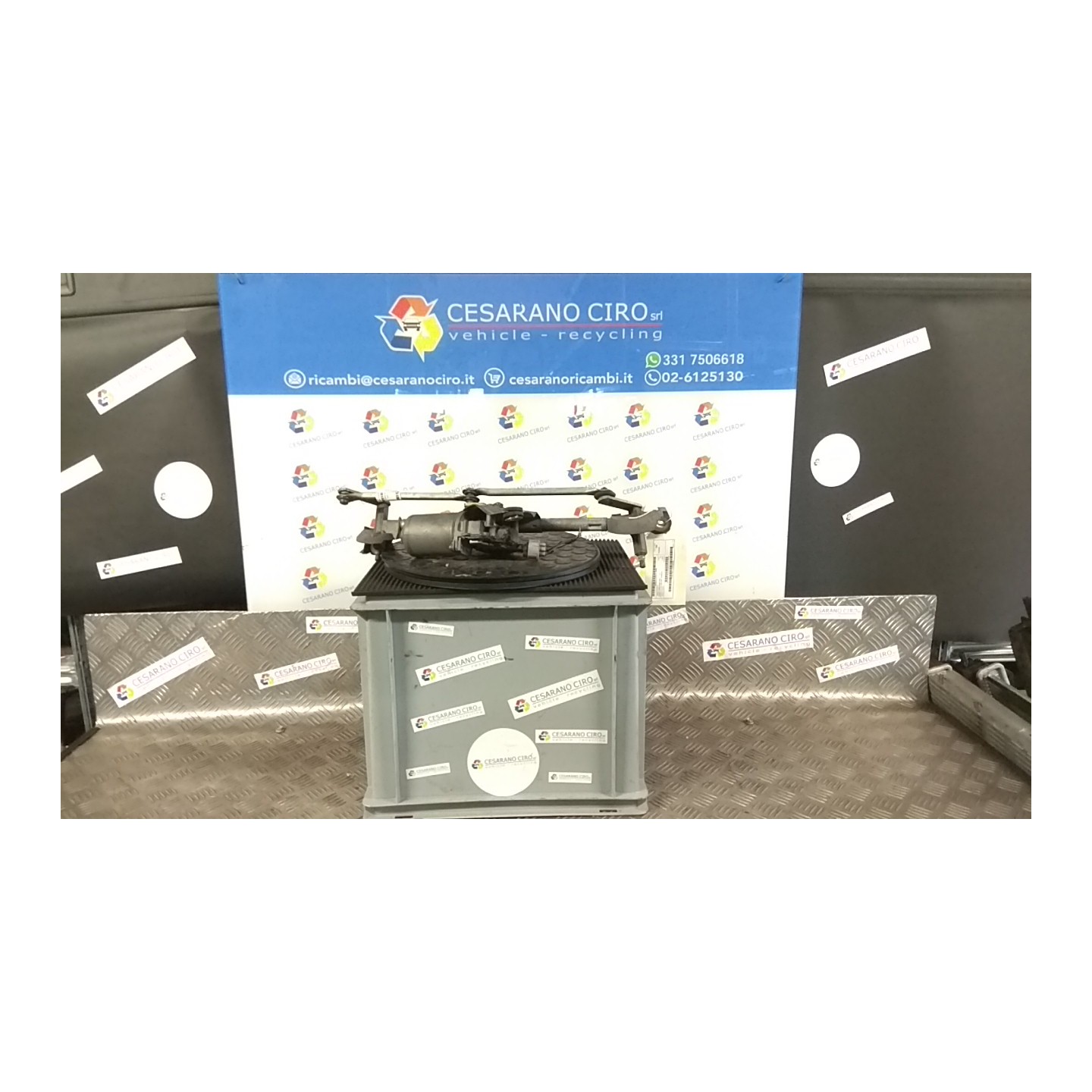 MOTORINO TERGIPARABREZZA 306 TOYOTA YARIS (03/99-11/05)     (JPP) 1SZFE 8511052010