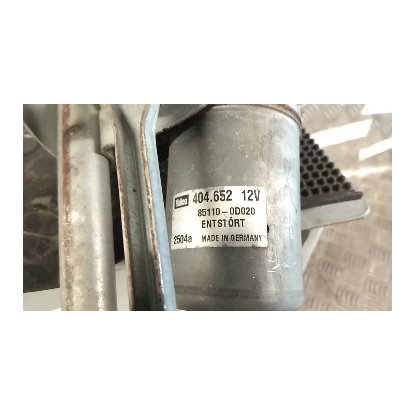 MOTORINO TERGIPARABREZZA 307 TOYOTA YARIS (03/99-11/05)     (JPP) 1SZFE 8511052010