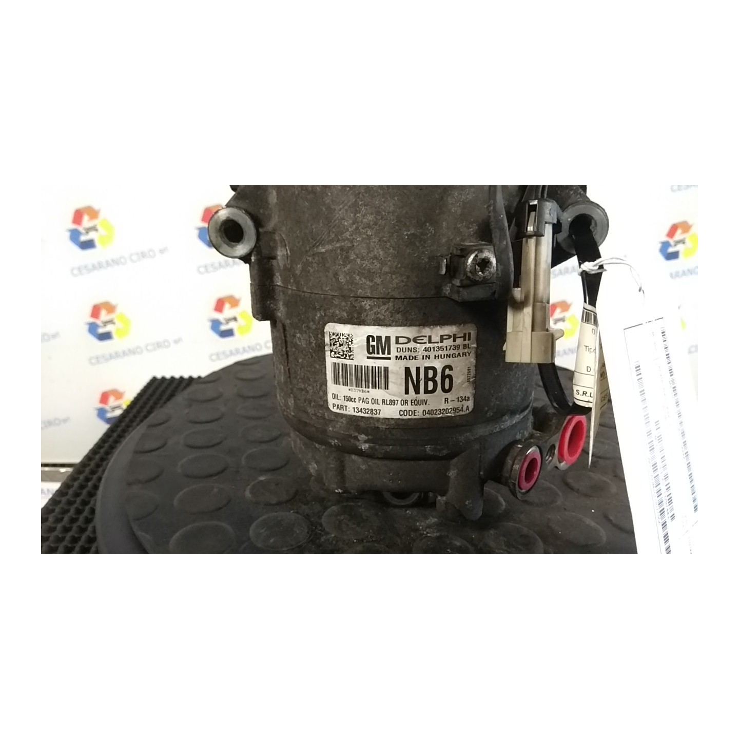 COMPRESSORE A/C 052 OPEL ZAFIRA (A05) (06/05-) A17DTR 13297443