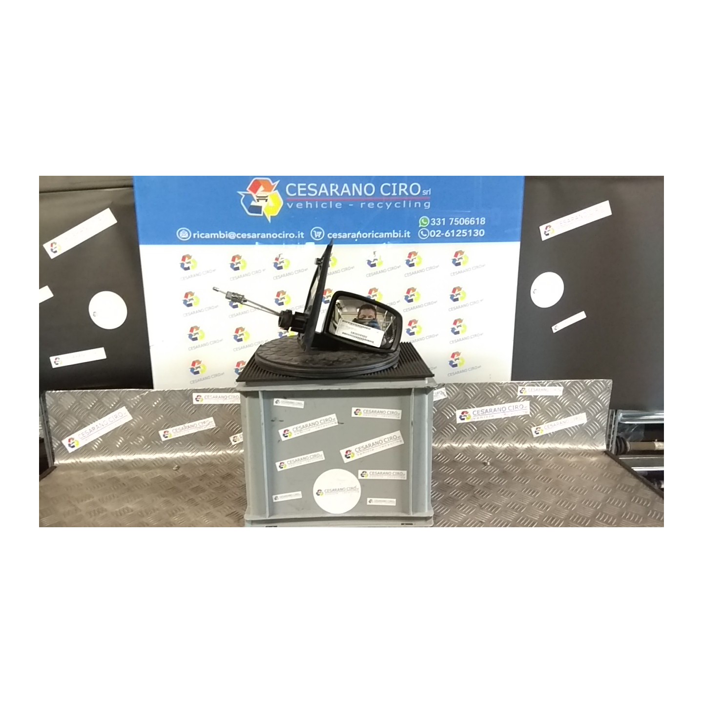 RETROVISORE EST. DX. 048 FIAT PANDA (2Q) (09/03-12/10) 188A4000 735357185