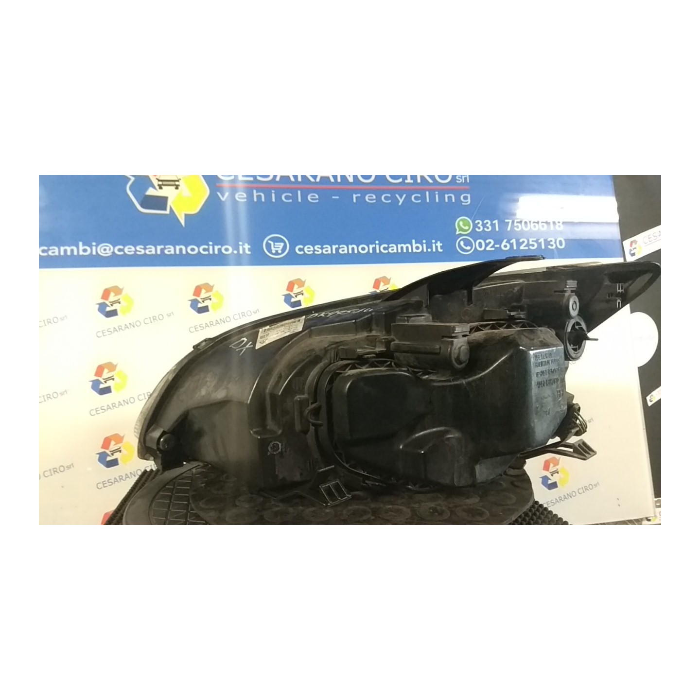 PROIETTORE C/ CORNICE FINITURA NERA DX. 065 FORD FOCUS (CAP) (11/04-06/08) KKDA 1480985
