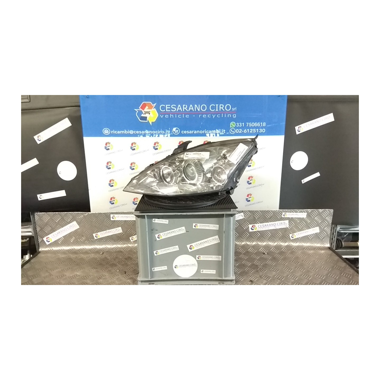 PROIETTORE SX. 158 FORD FOCUS (CAK) (10/01-04/05) FYDB 1343658