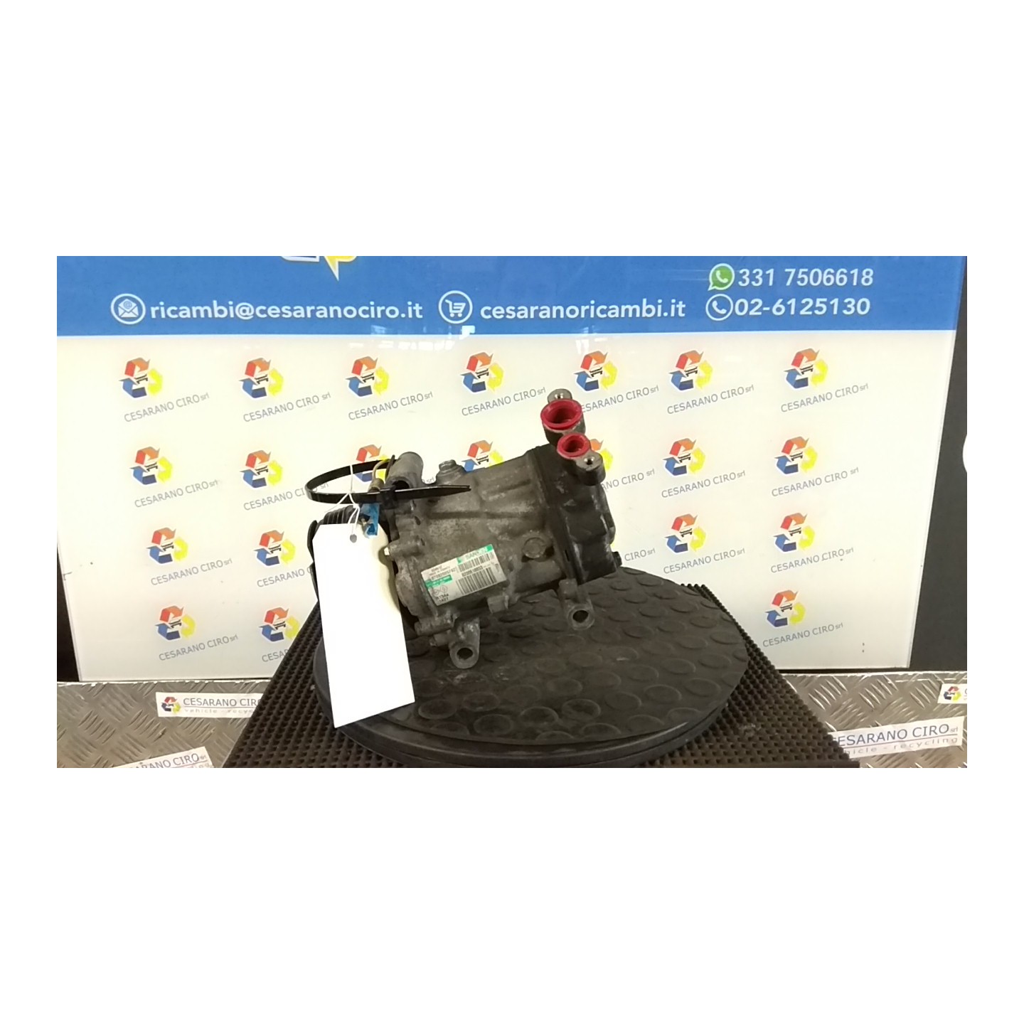 COMPRESSORE A/C 198 RENAULT CLIO 2A SERIE (04/98-04/01) D7FG7 7700106069