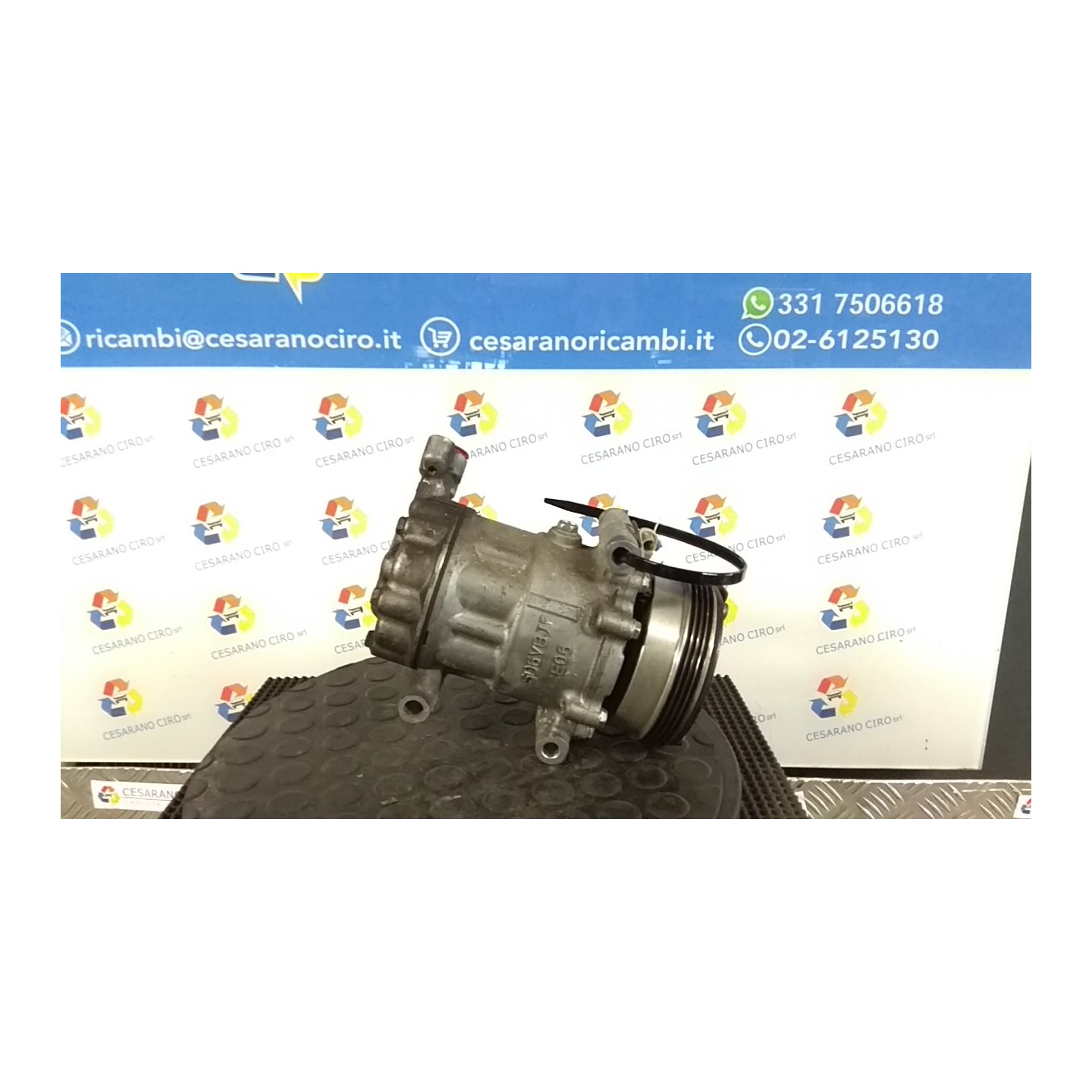 COMPRESSORE A/C 198 RENAULT CLIO 2A SERIE (04/98-04/01) D7FG7 7700106069