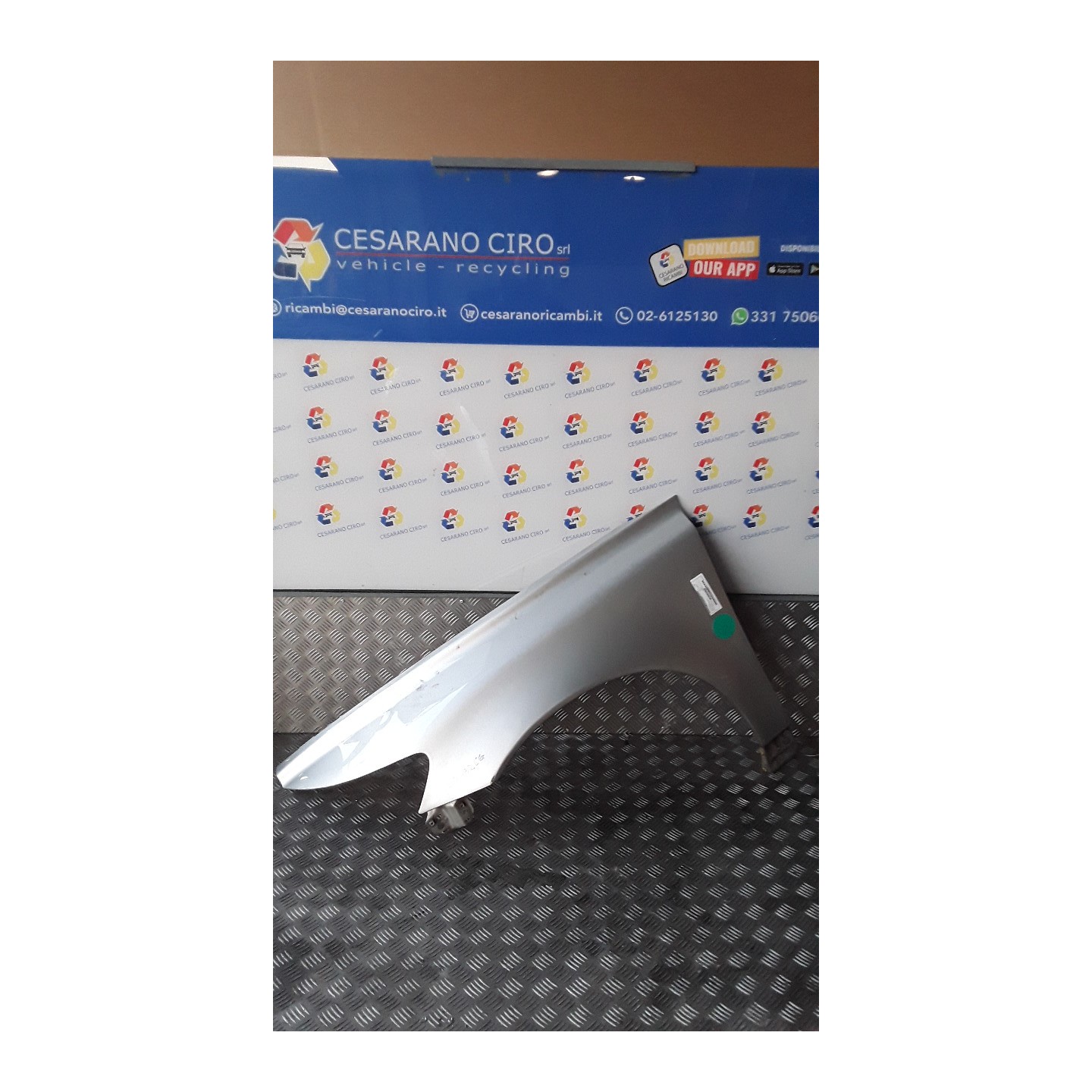 PARAFANGO ANT. SX. 206 VOLVO S40 (04/04-) D4164T 31253951
