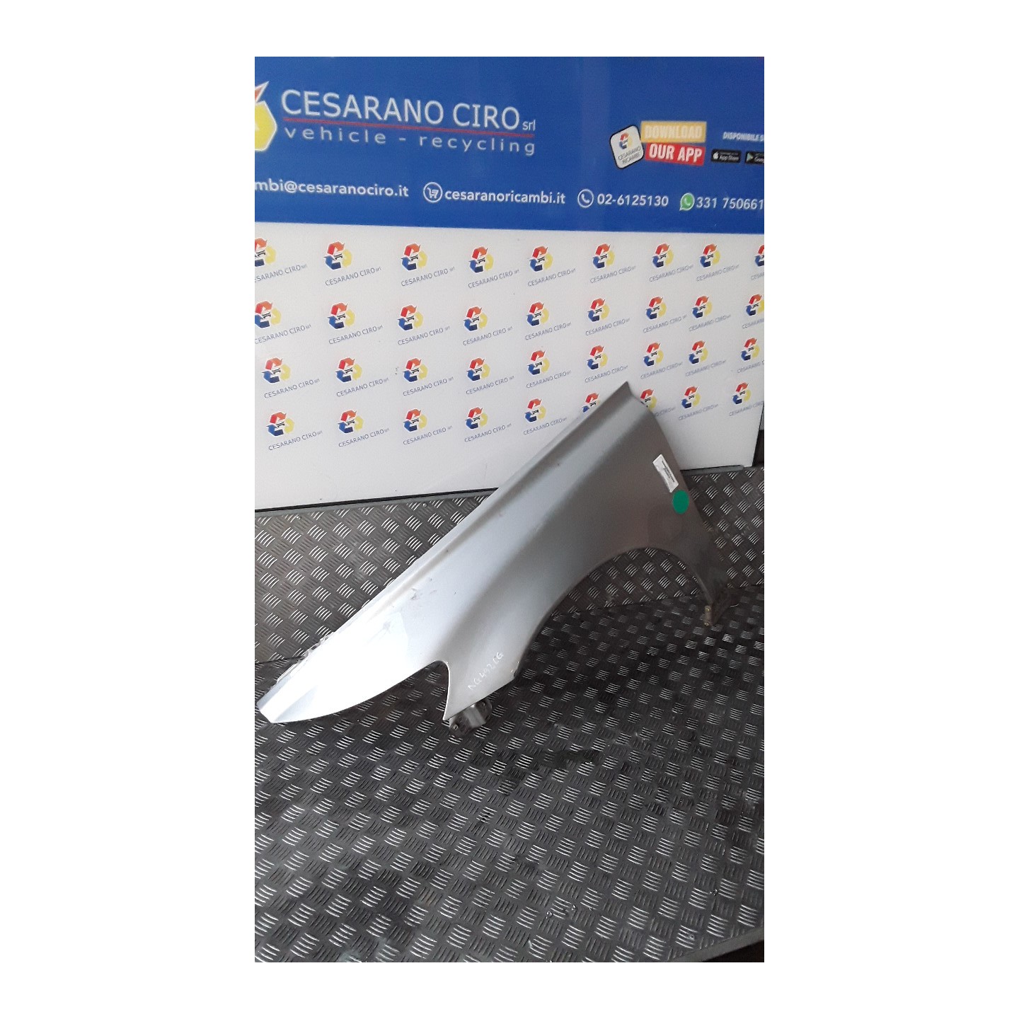 PARAFANGO ANT. SX. 206 VOLVO S40 (04/04-) D4164T 31253951