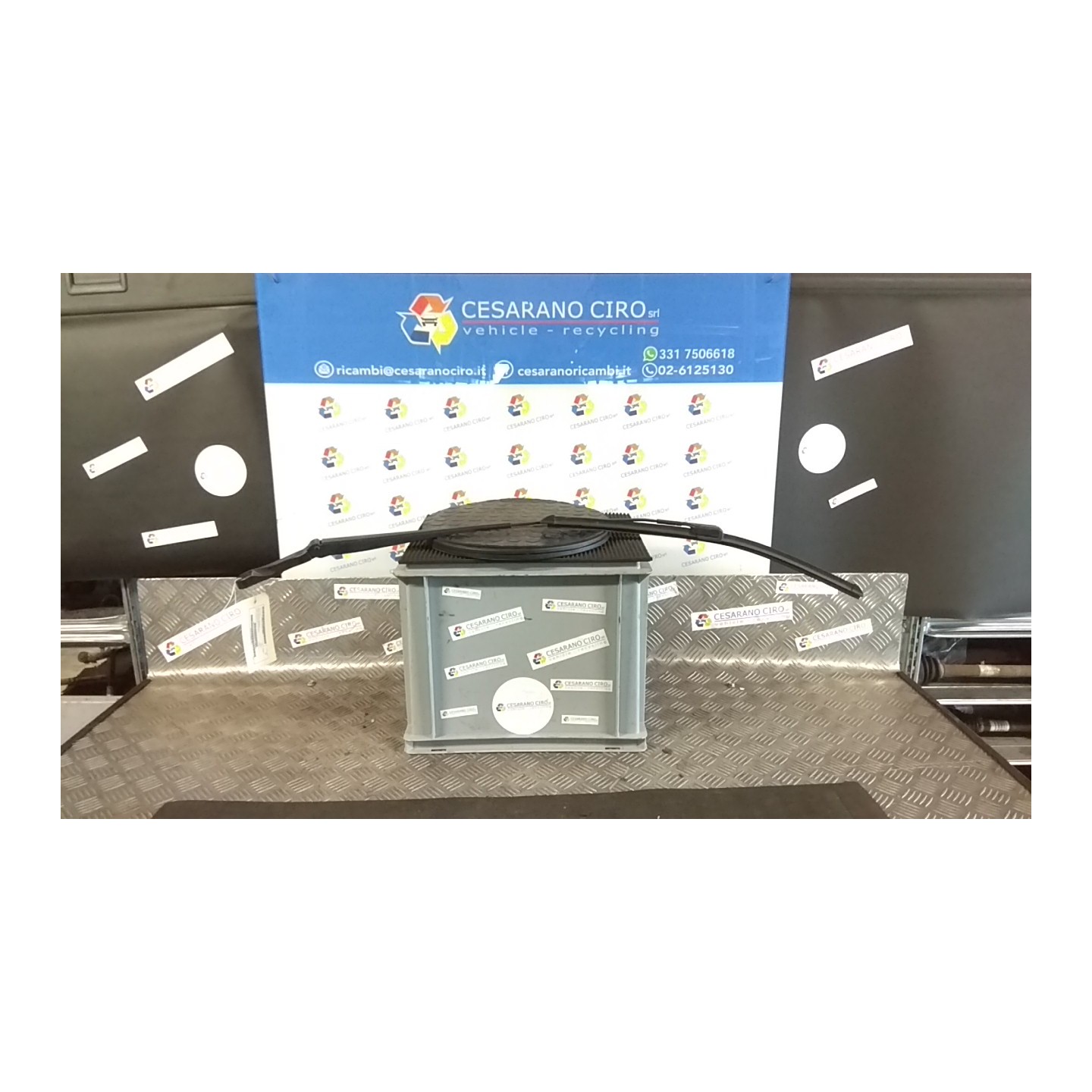 BRACCIO TERGIPARABREZZA SX. 044 FIAT DUCATO FURGONE (4Y) (04/14-07/ F1AGL411D 1340684080