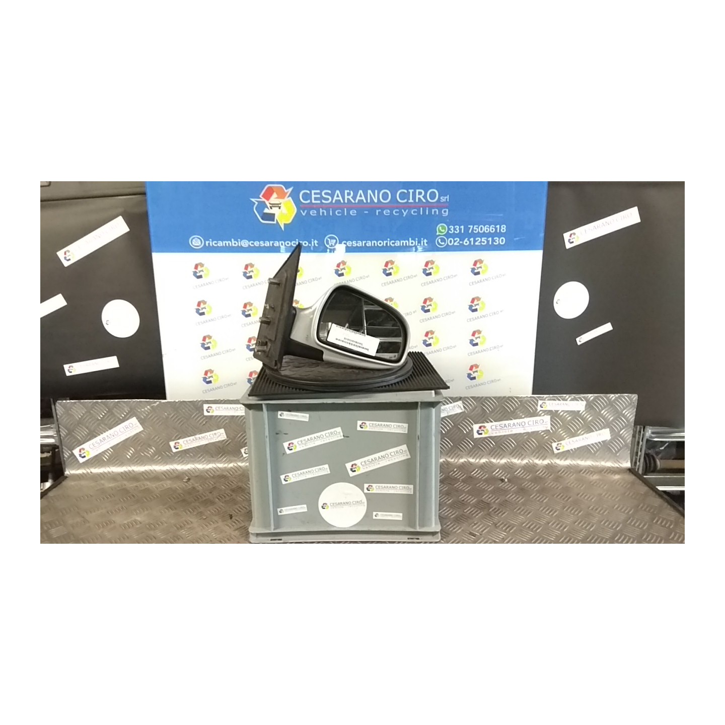 RETROVISORE EST. REGOLAZ. ELETTR. DX. 035 HYUNDAI MATRIX (09/01-05/06) G4ED 8762017310