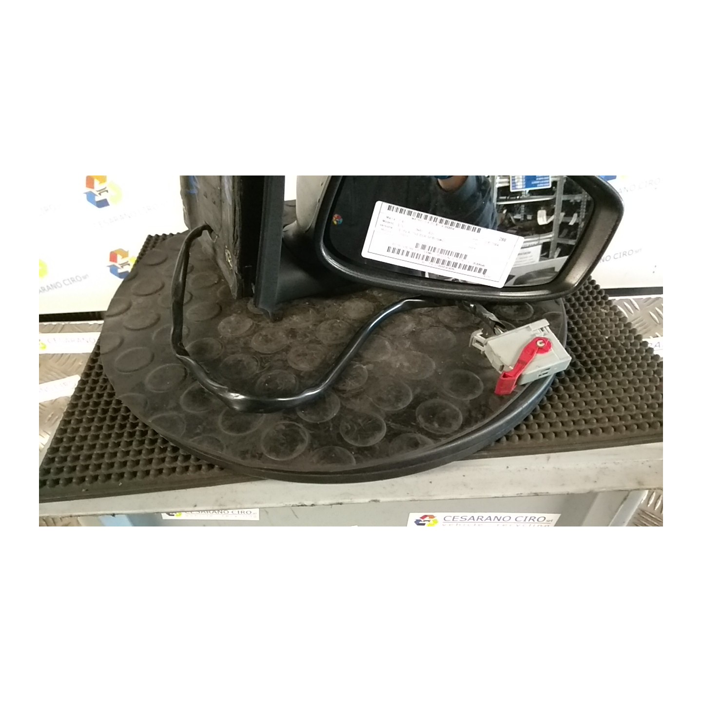 RETROVISORE EST. TERMICO REGOLAZ. ELETTR. DX. 004 FIAT STILO (2C) (09/01-11/03) 182B6000 735306545