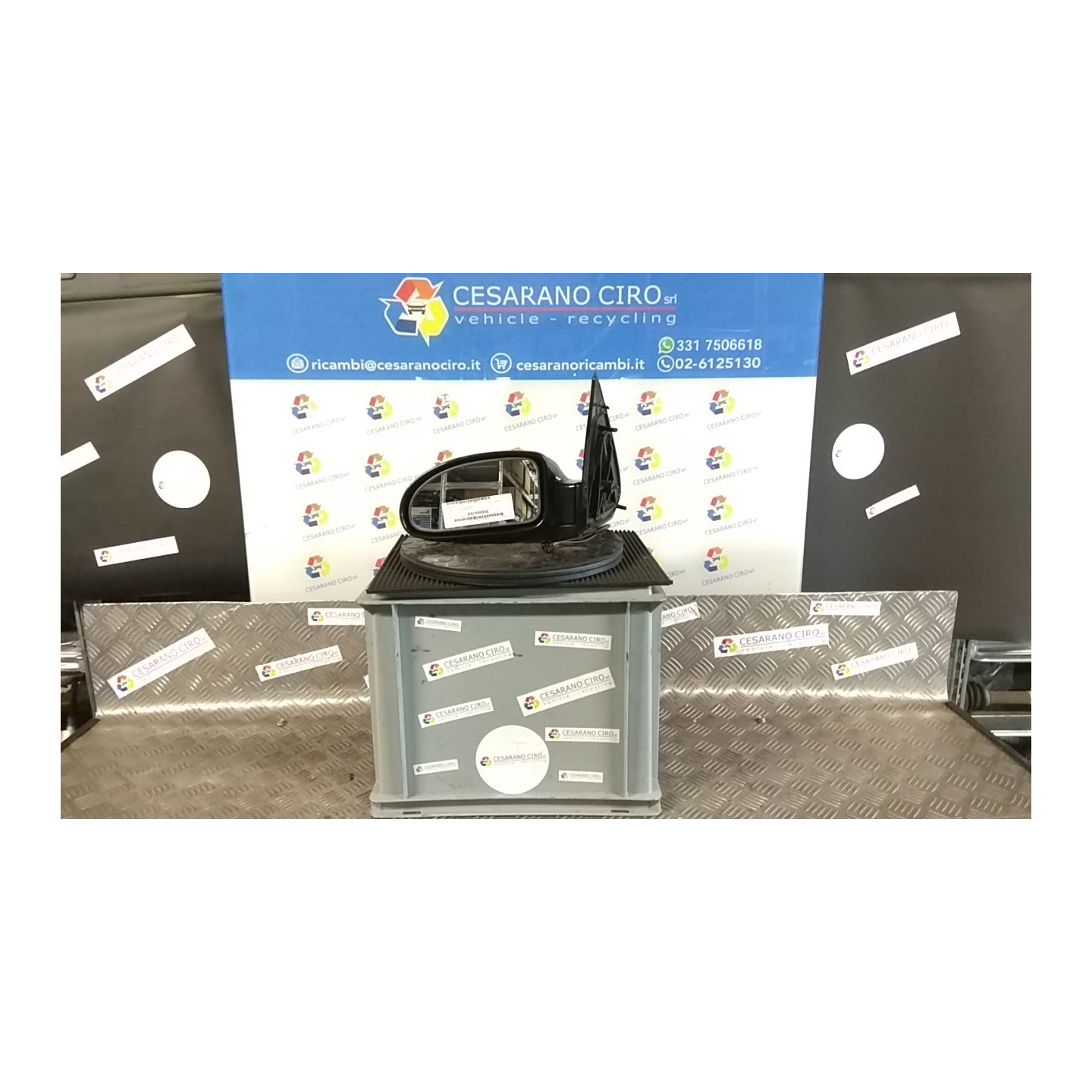 RETROVISORE EST. REGOLAZ. ELETTR. TERMICO SX. 033 FORD FOCUS (CAK) (10/98-03/02) FYDB 1347112