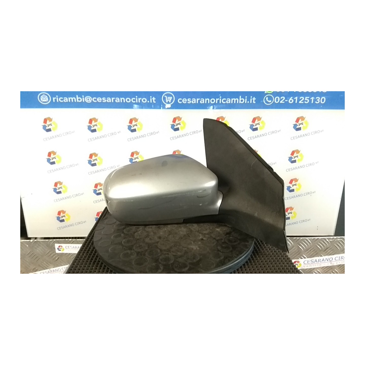 RETROVISORE EST. REGOLAZ. ELETTR. TERMICO ARGENTO DX. 042 HONDA CIVIC 7A SERIE (03/01-12/05) D16V1 76200S6DG51ZH