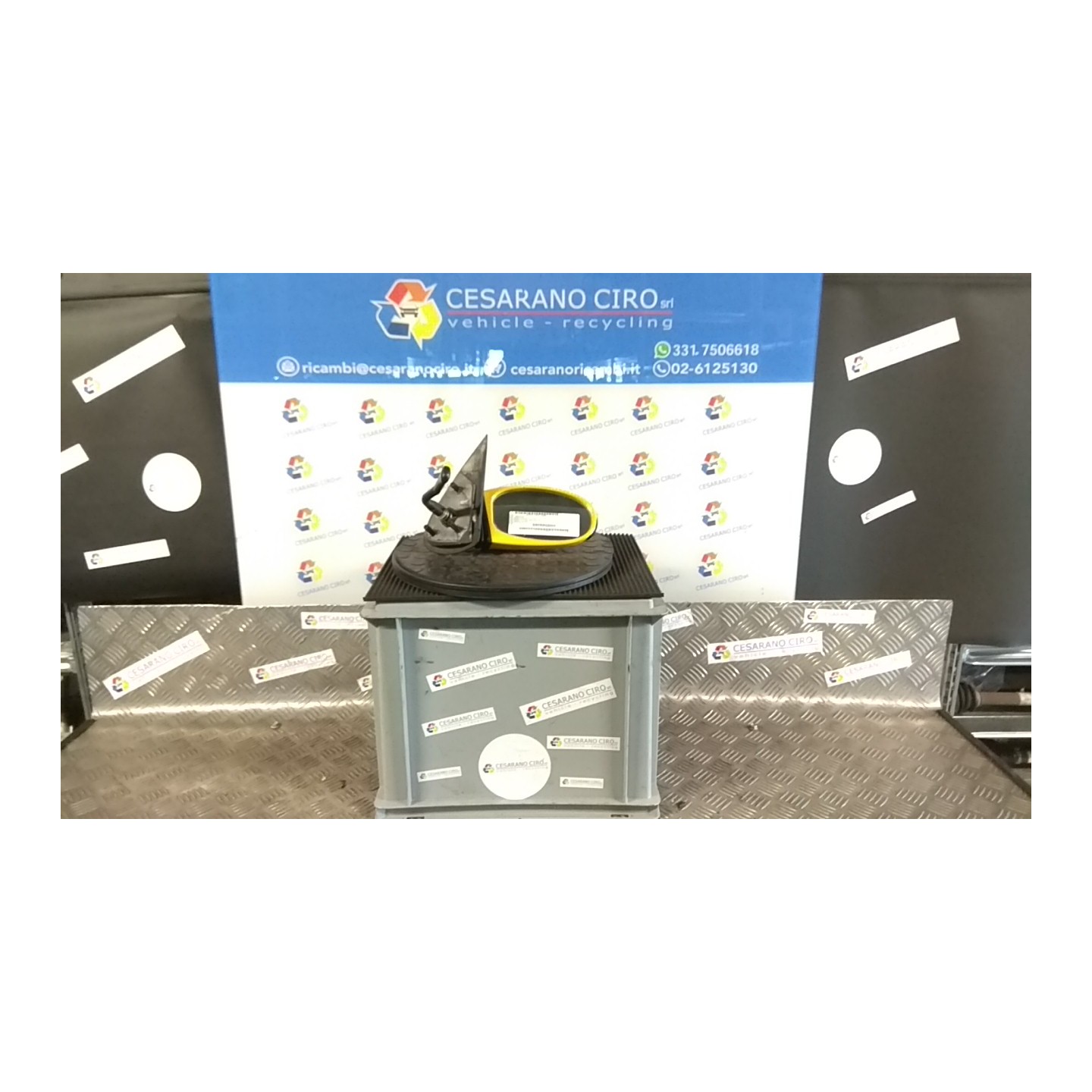 RETROVISORE EST. SUPPLEMENTARE DX. 068 FIAT SEICENTO (1E) (02/98-07/05) 187A1000 71713838
