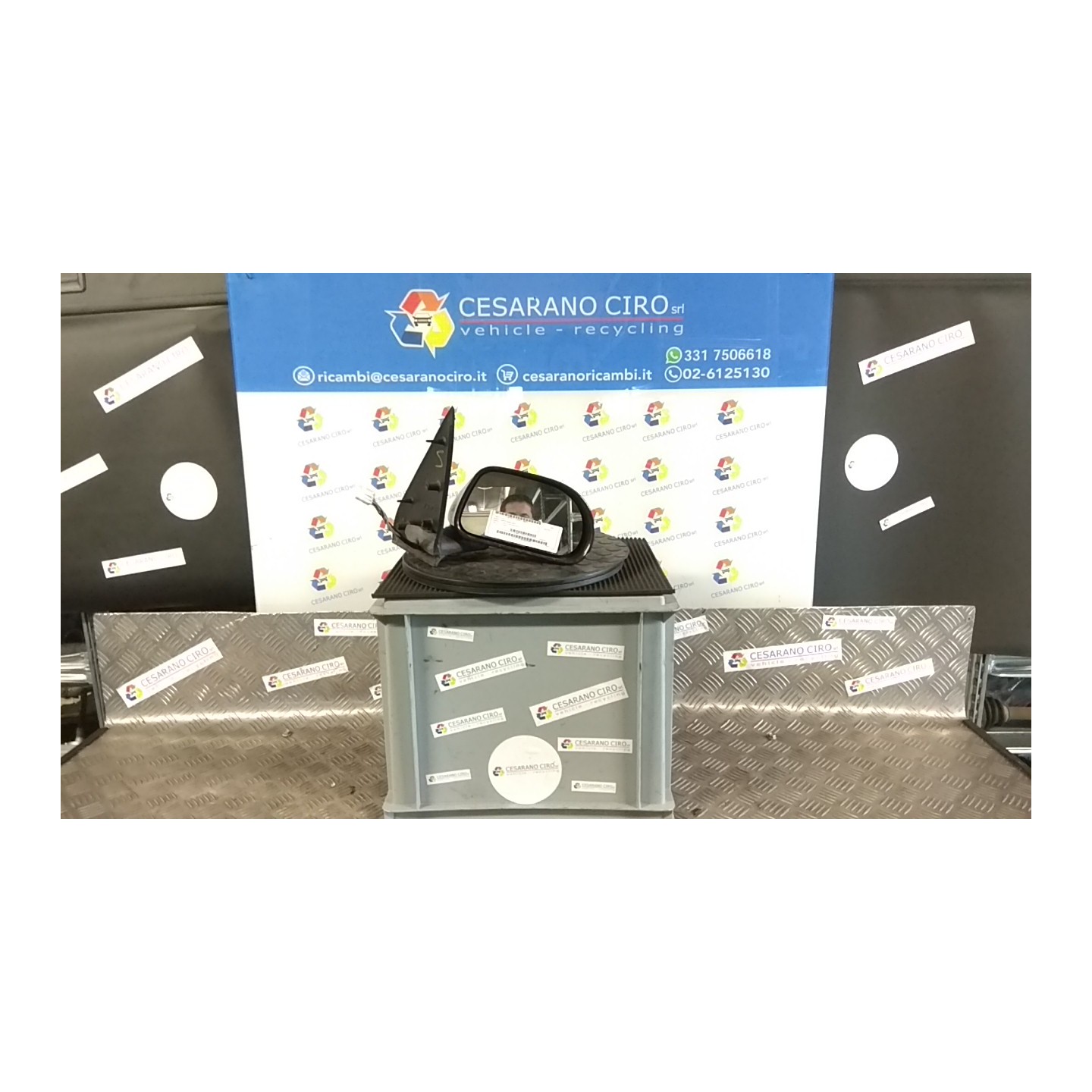 RETROVISORE EST. TERMICO REGOLAZ. ELETTR. DX. 074 FIAT MAREA (06/96-03/99) 182A4000 735249765