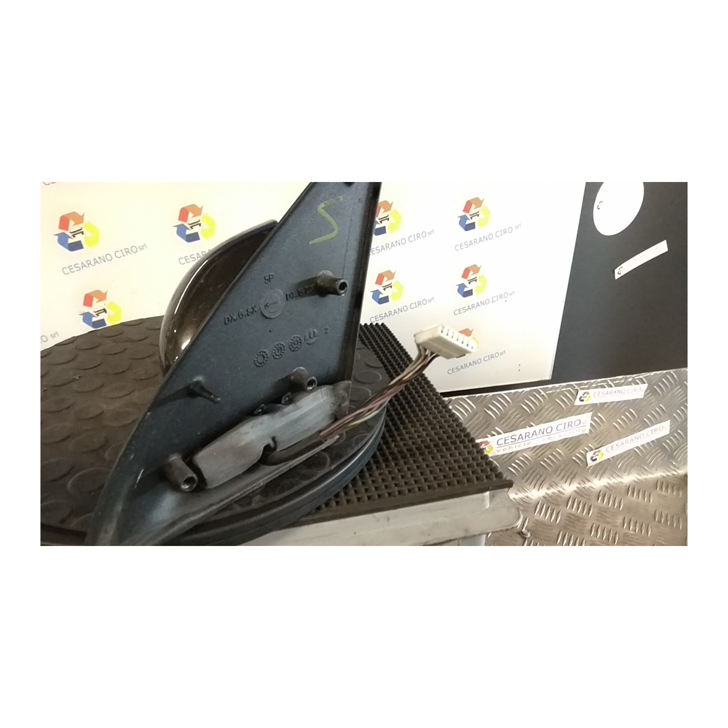 RETROVISORE EST. TERMICO REGOLAZ. ELETTR. DX. 074 FIAT MAREA (06/96-03/99) 182A4000 735249765