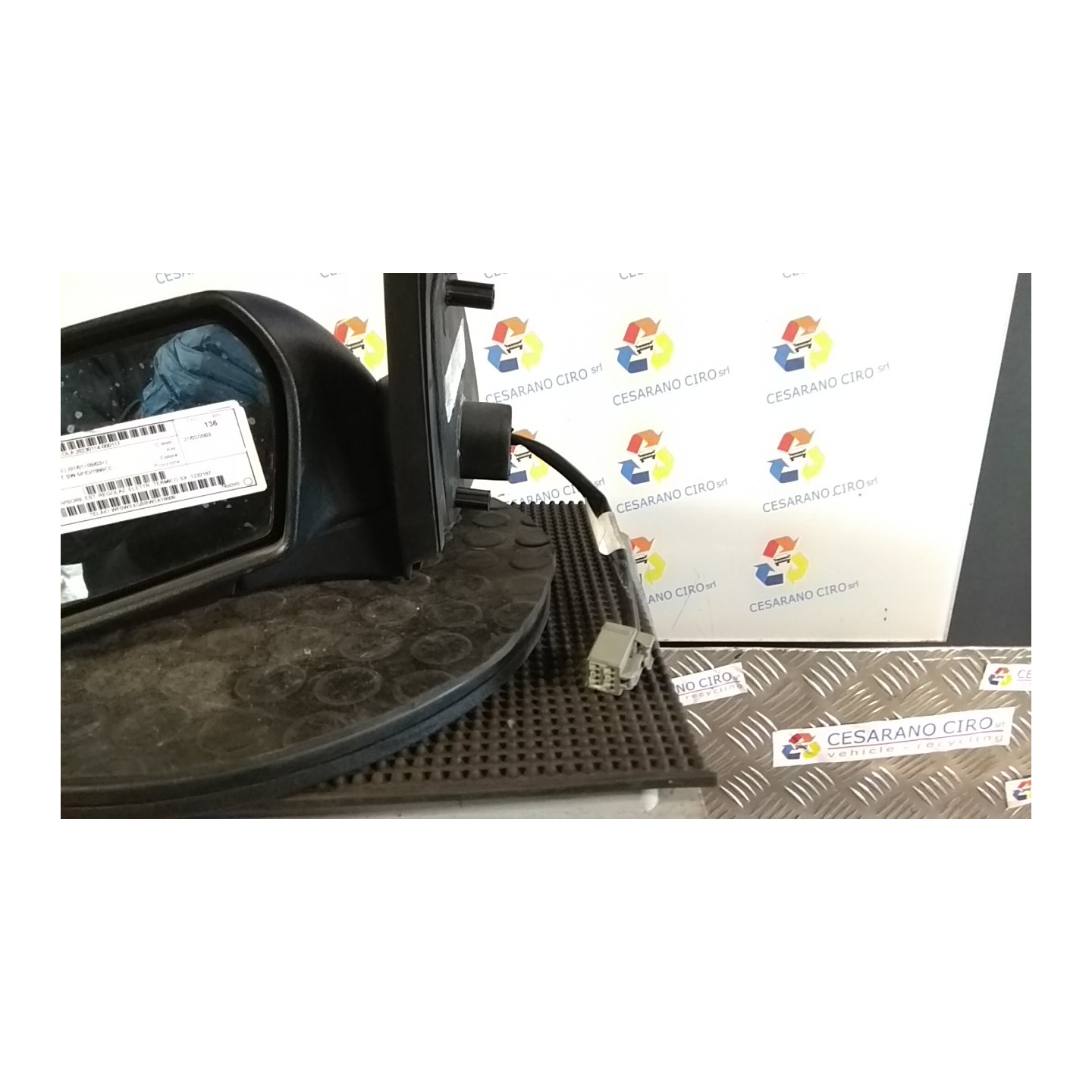 RETROVISORE EST. REGOLAZ. ELETTR. TERMICO SX. 117 FORD MONDEO (GE) (01/01-09/03) HJBB 1232187