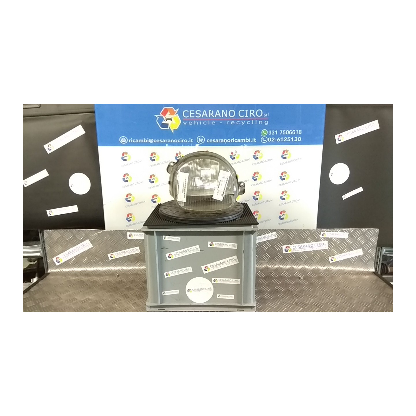PROIETTORE DX. 104 RENAULT TWINGO 1A SERIE (08/98-09/07) D7FB7 7701049687