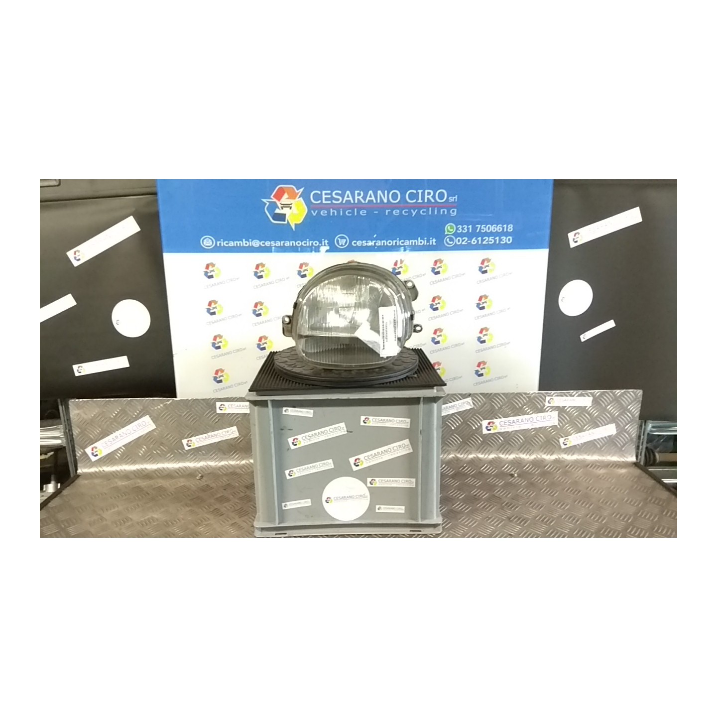 PROIETTORE SX. 105 RENAULT TWINGO 1A SERIE (08/98-09/07) D7FB7 7701049686