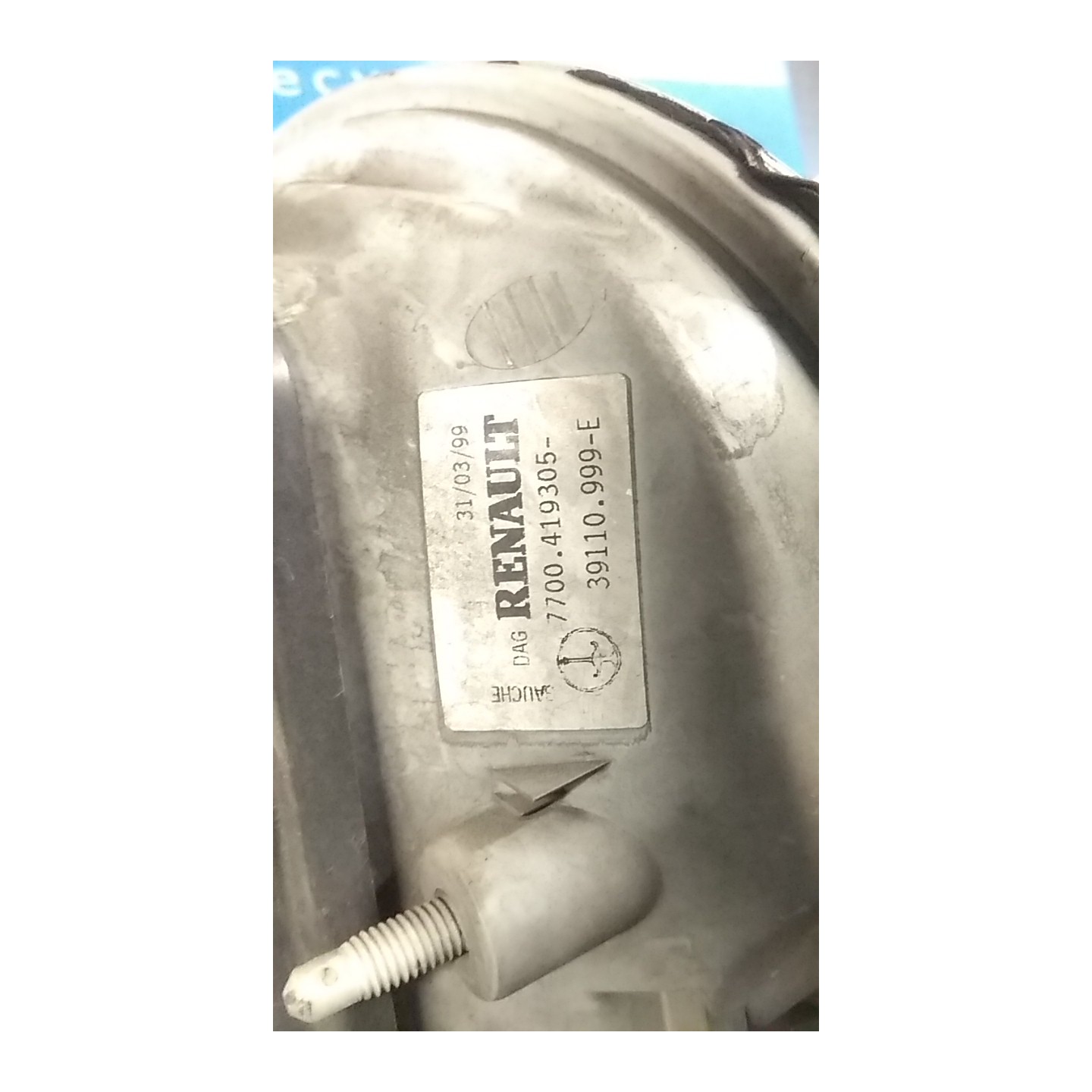 PROIETTORE SX. 105 RENAULT TWINGO 1A SERIE (08/98-09/07) D7FB7 7701049686