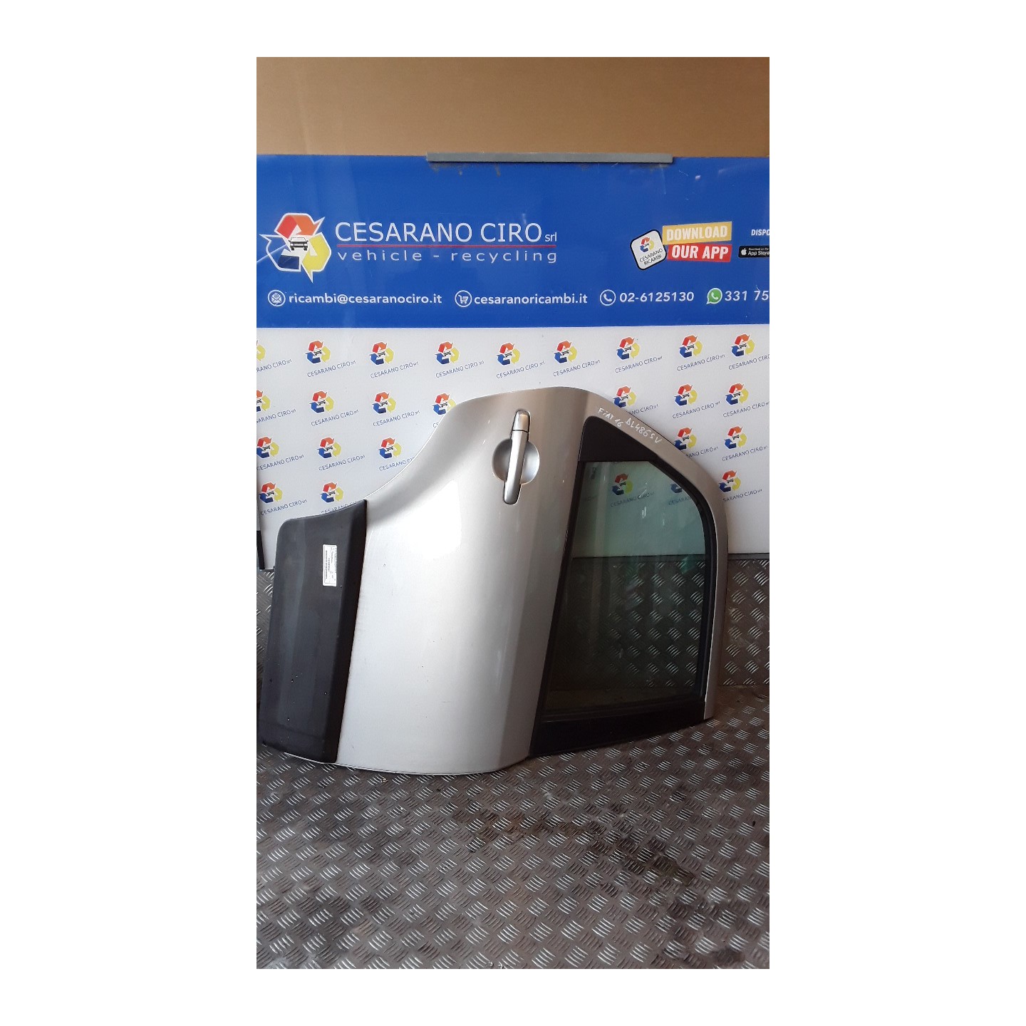 PORTA POST. DX. 114 FIAT SEDICI (3B) (02/06-11/11) D19AA 71743028