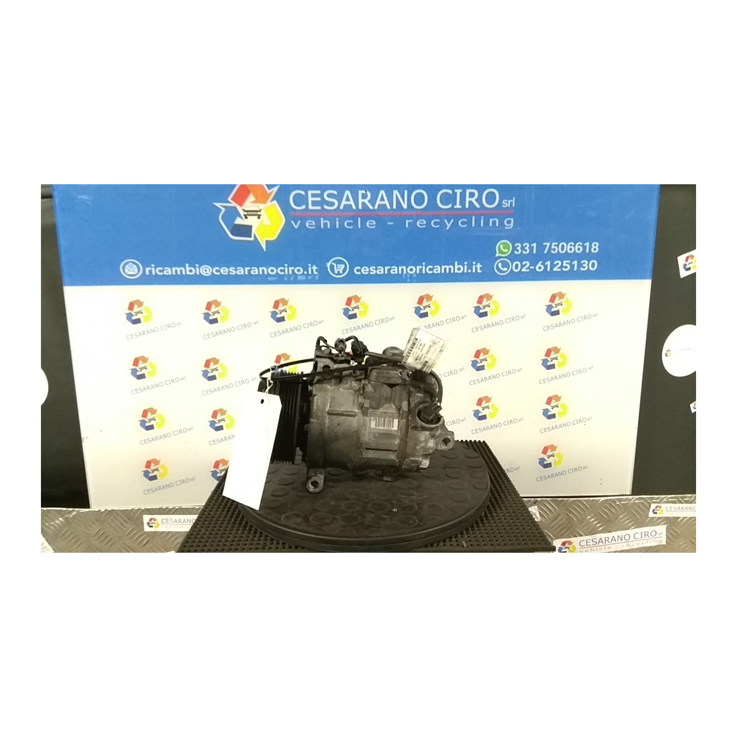 COMPRESSORE A/C 152 BMW SERIE 1 (E81/E87) (03/07-12/12 N47D20C 64526987863