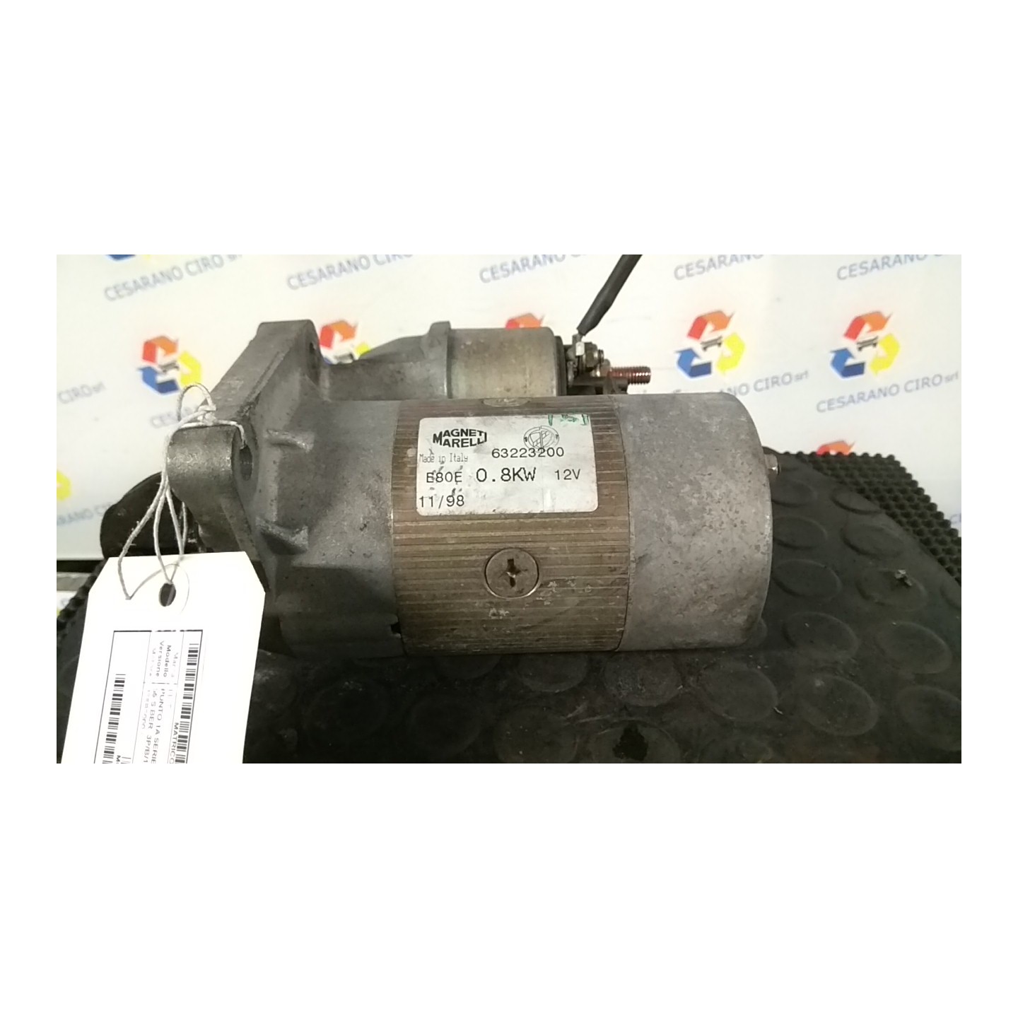 MOTORINO AVVIAMENTO 179 FIAT PUNTO 1A SERIE (11/93-10/99) 176B2000 46548653