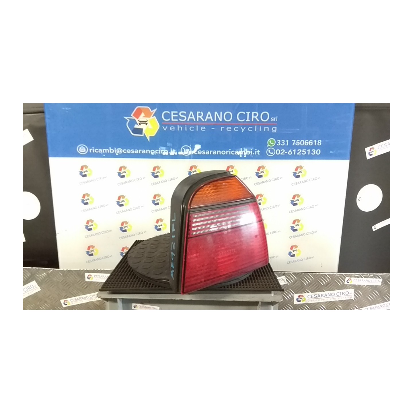 FANALE POST. DX. 244 VOLKSWAGEN GOLF (1H) (11/91-12/98) AEA 1H6945112A