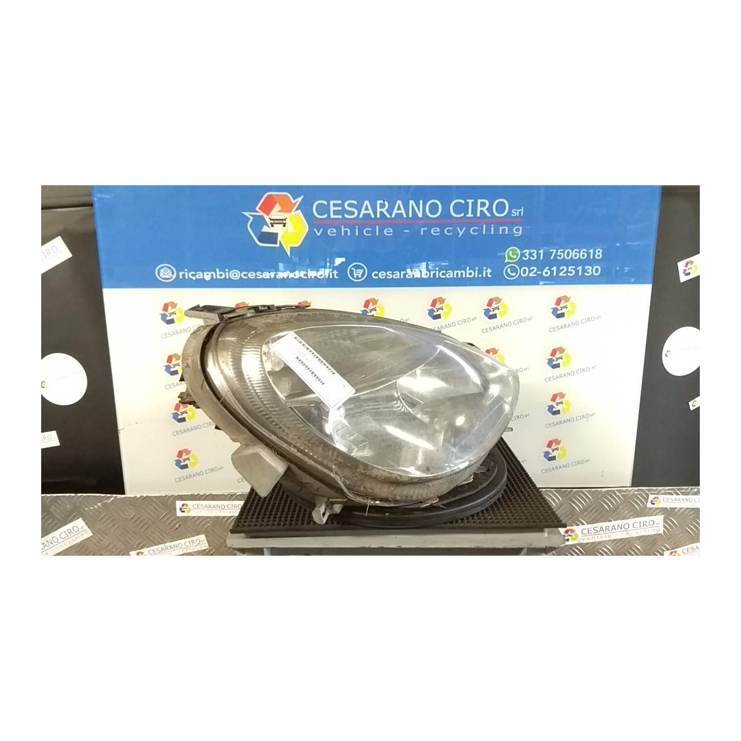 PROIETTORE DX. 252 MERCEDES-BENZ CLASSE A (W168) (03/01-06/04) 668942 A1688201861