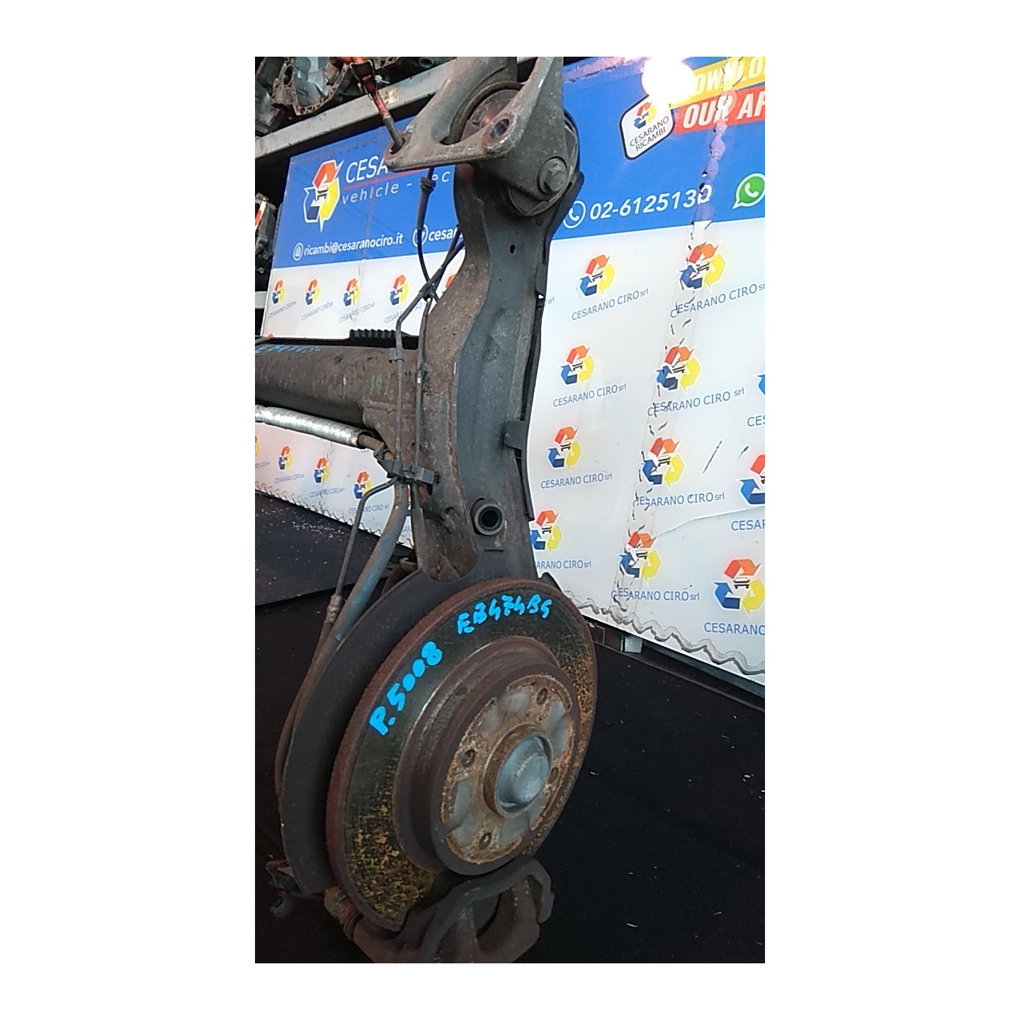 ASSALE POST. 035 PEUGEOT 5008 (10/09-03/17) 5FW 5148N9
