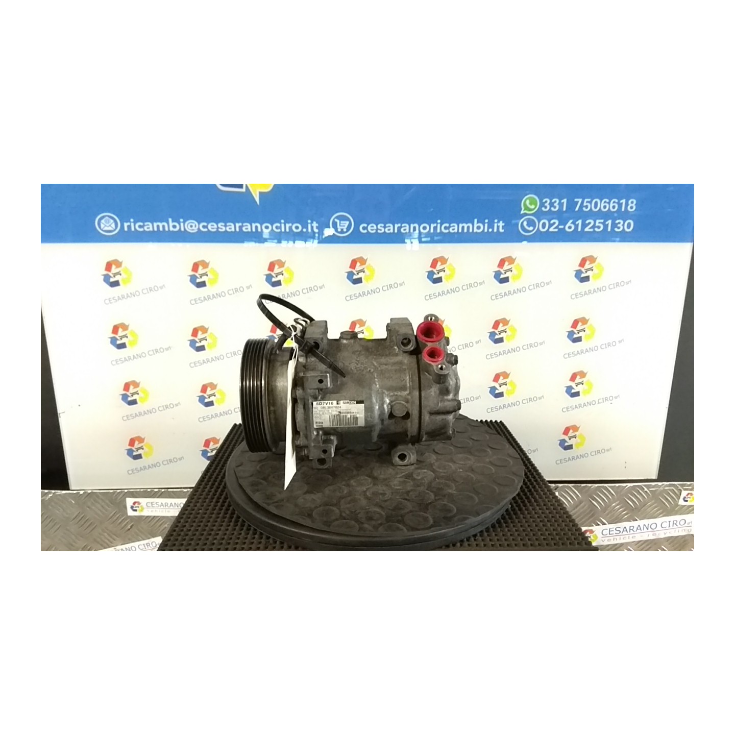 COMPRESSORE A/C 015 DACIA SANDERO (07/08-04/13) K7JA7 8200866441