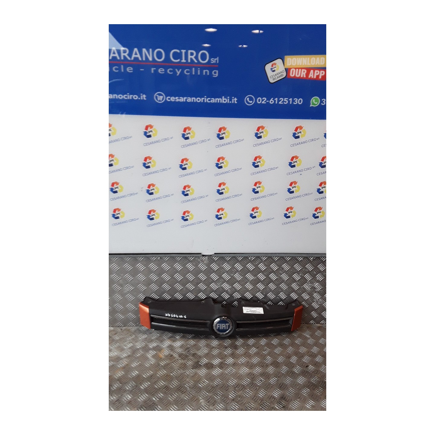 GRIGLIA 018 FIAT PANDA (2Q) (09/03-12/10) 188A4000 735363745