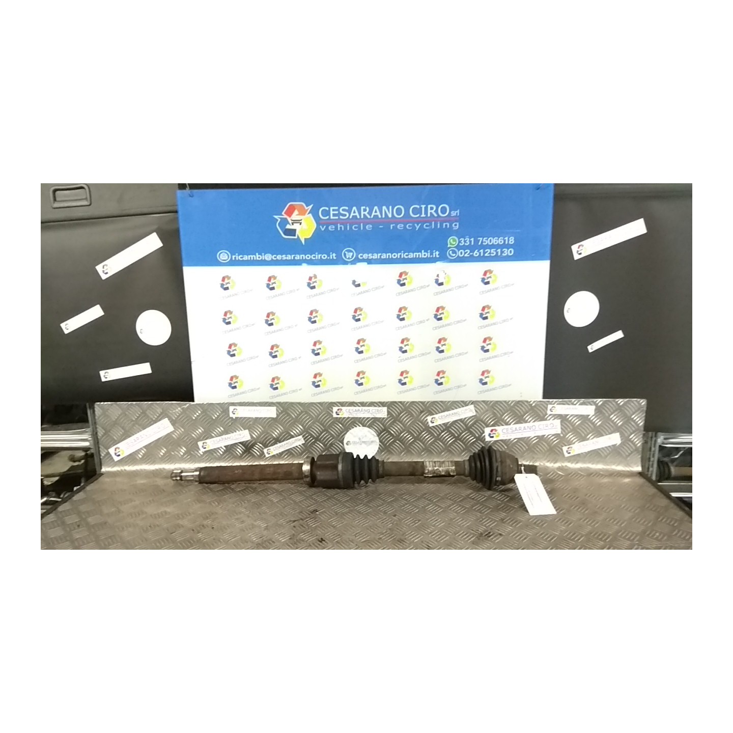 SEMIALBERO ANT. COMPL. ROTAZIONE DX. 044 VOLVO S40 (04/04-) D4164T 36000700