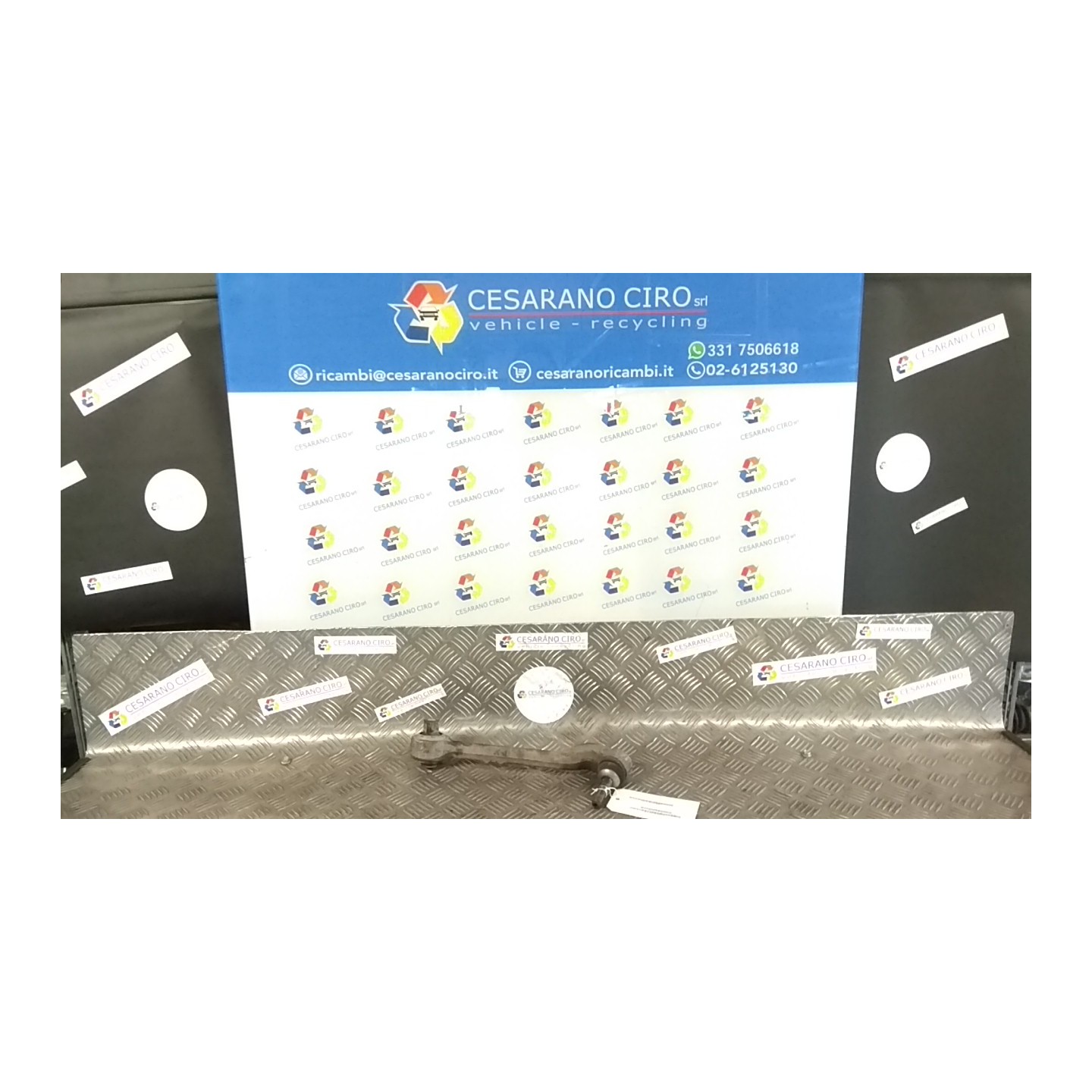 BRACCIO OSCILLANTE ANT. SOSP. ANT. DX. 050 BMW SERIE 1 (E81/E87) (03/07-12/12 N47D20C 31122405862