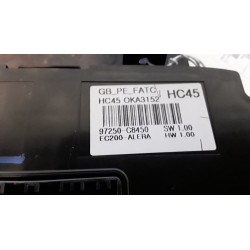 BLOCCO COMANDO CLIMATIZZAZIONE C/A/C 059 HYUNDAI I20 (07/18-) G3LC 97250C8410RDR