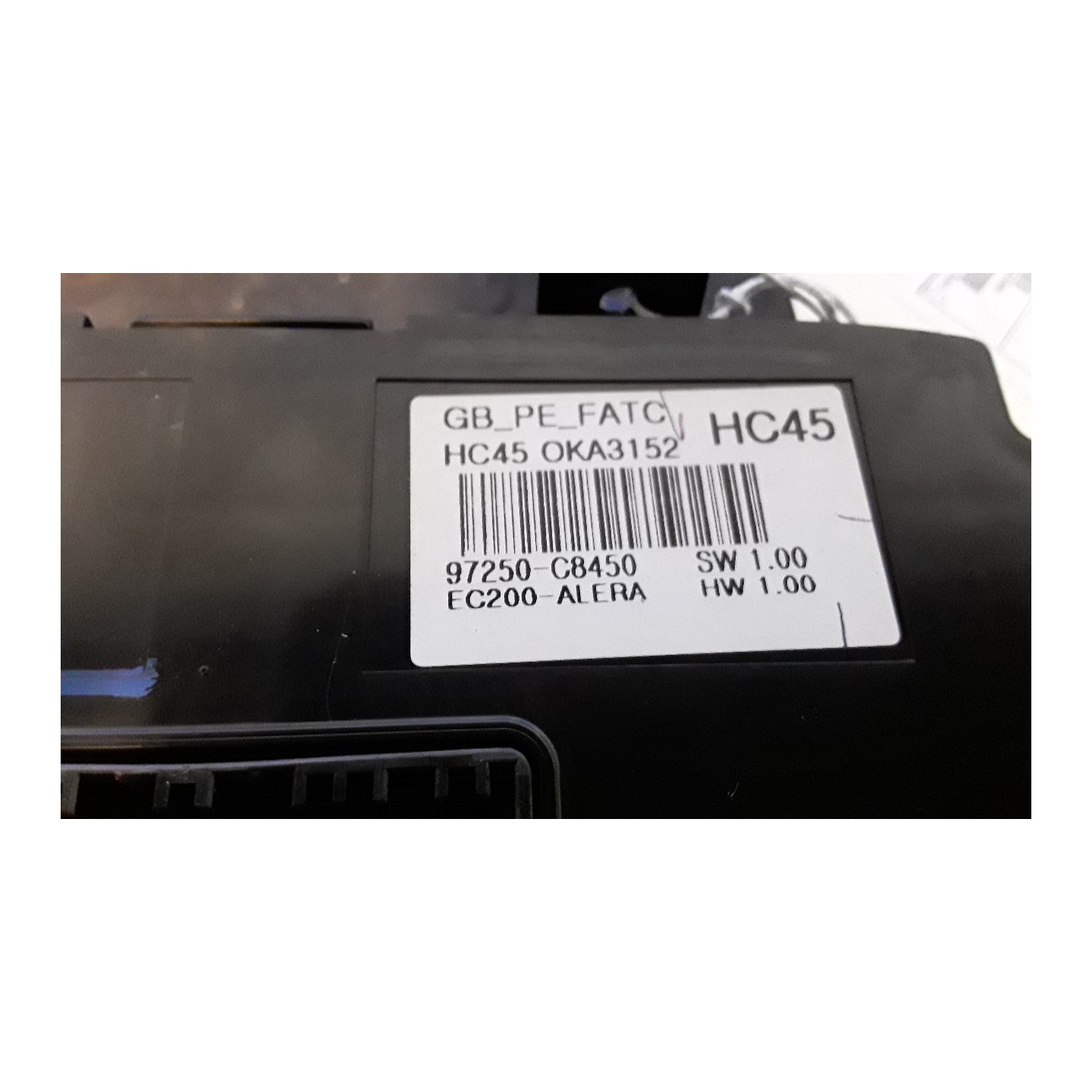 BLOCCO COMANDO CLIMATIZZAZIONE C/A/C 059 HYUNDAI I20 (07/18-) G3LC 97250C8410RDR