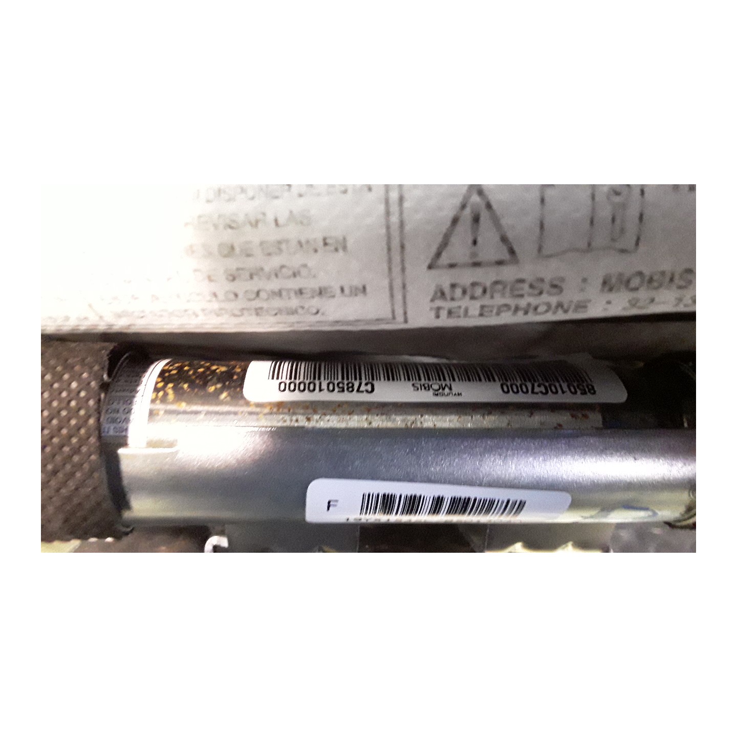 DISPOSITIVO AIRBAG A TENDINA SX. 073 HYUNDAI I20 (07/18-) G3LC 85010C7000