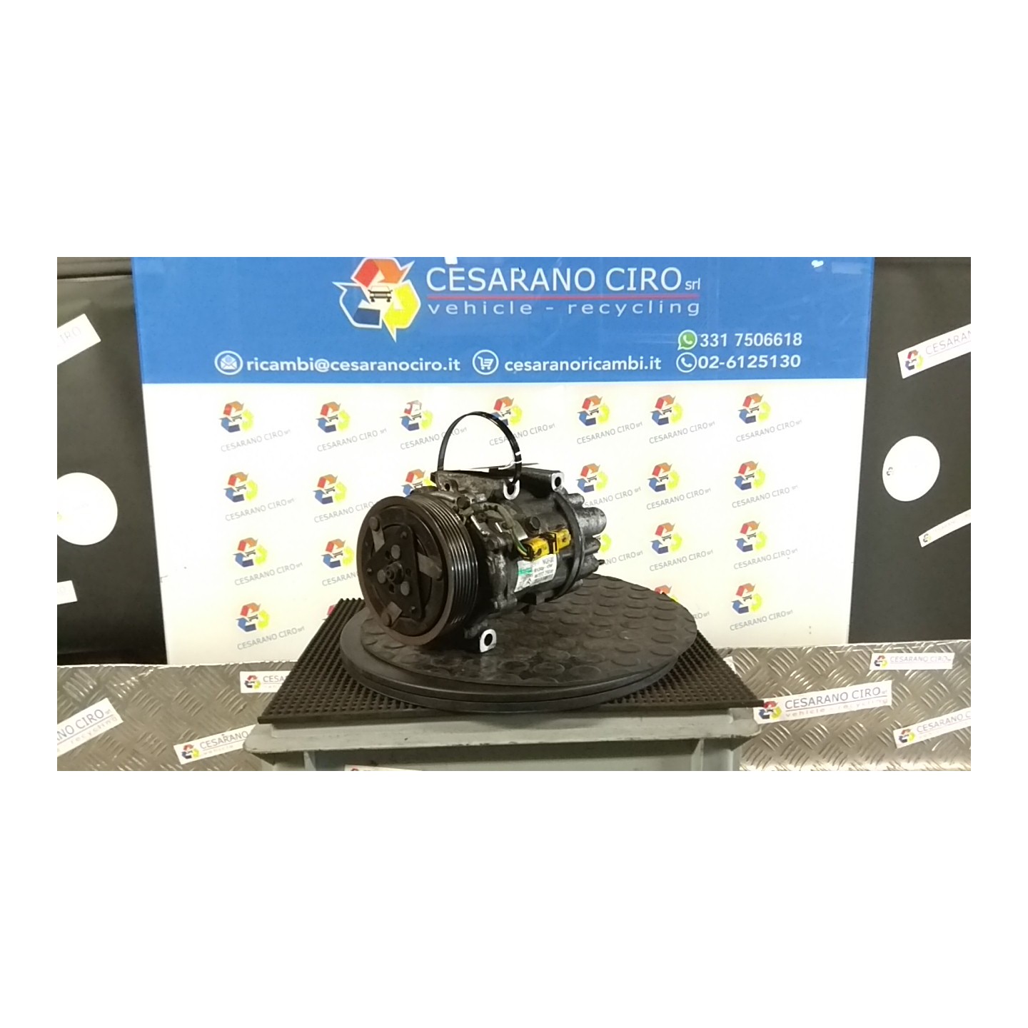 COMPRESSORE A/C OPR 10059- 102 PEUGEOT 807 (09/02-10/13) RHR 9800859180