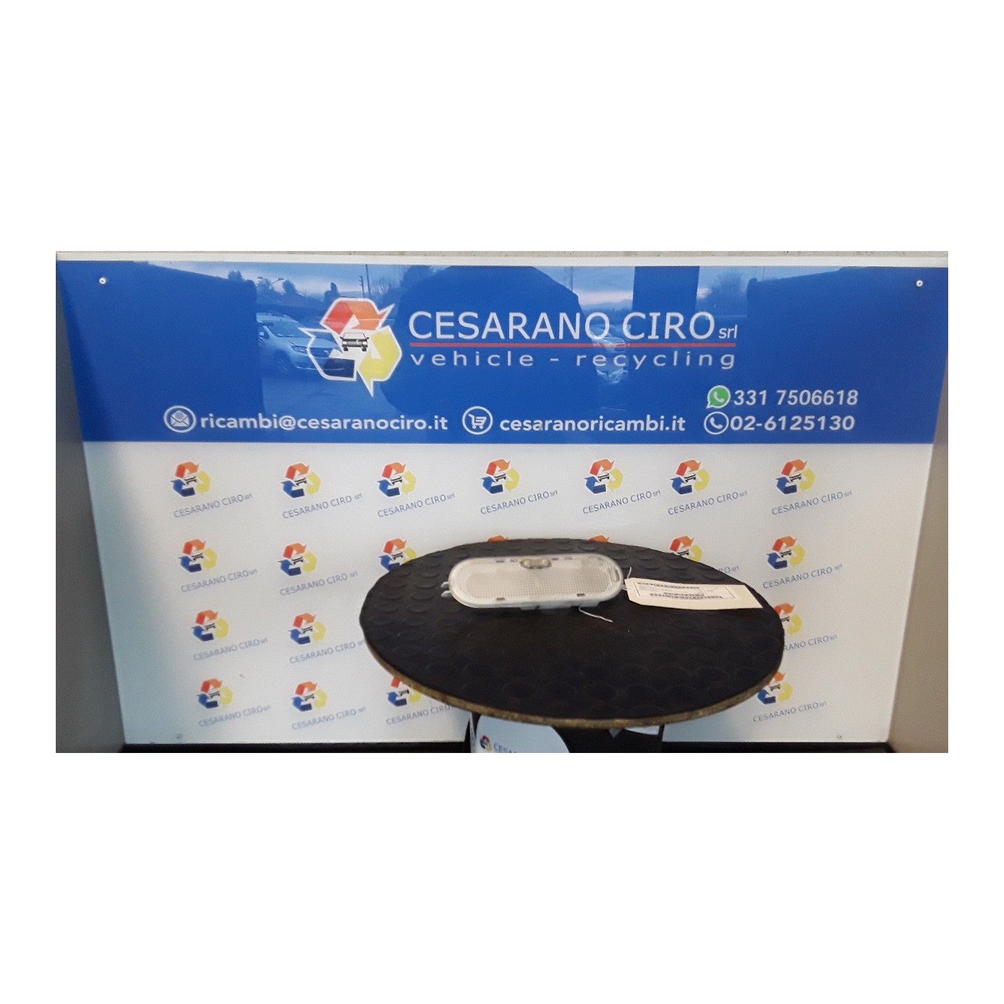 LUCE CORTESIA ANT. TETTO P/LIVELLO EQUIP.E0/E1 115 DACIA DOKKER (11/12-02/17) H4MD7 264300167R