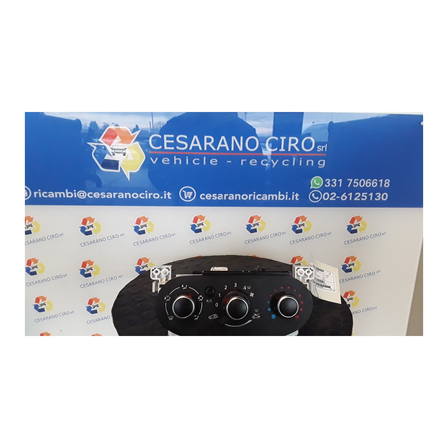 BLOCCO COMANDO CLIMATIZZAZIONE 116 DACIA DOKKER (11/12-02/17) H4MD7 275102784R