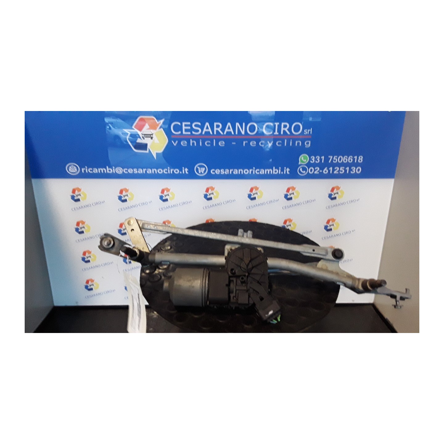 MECCANISMO TERGIPARABREZZA CON MOTORINO 136 CITROEN BERLINGO (B9) (04/08-01/13) 9HZ 6405LK
