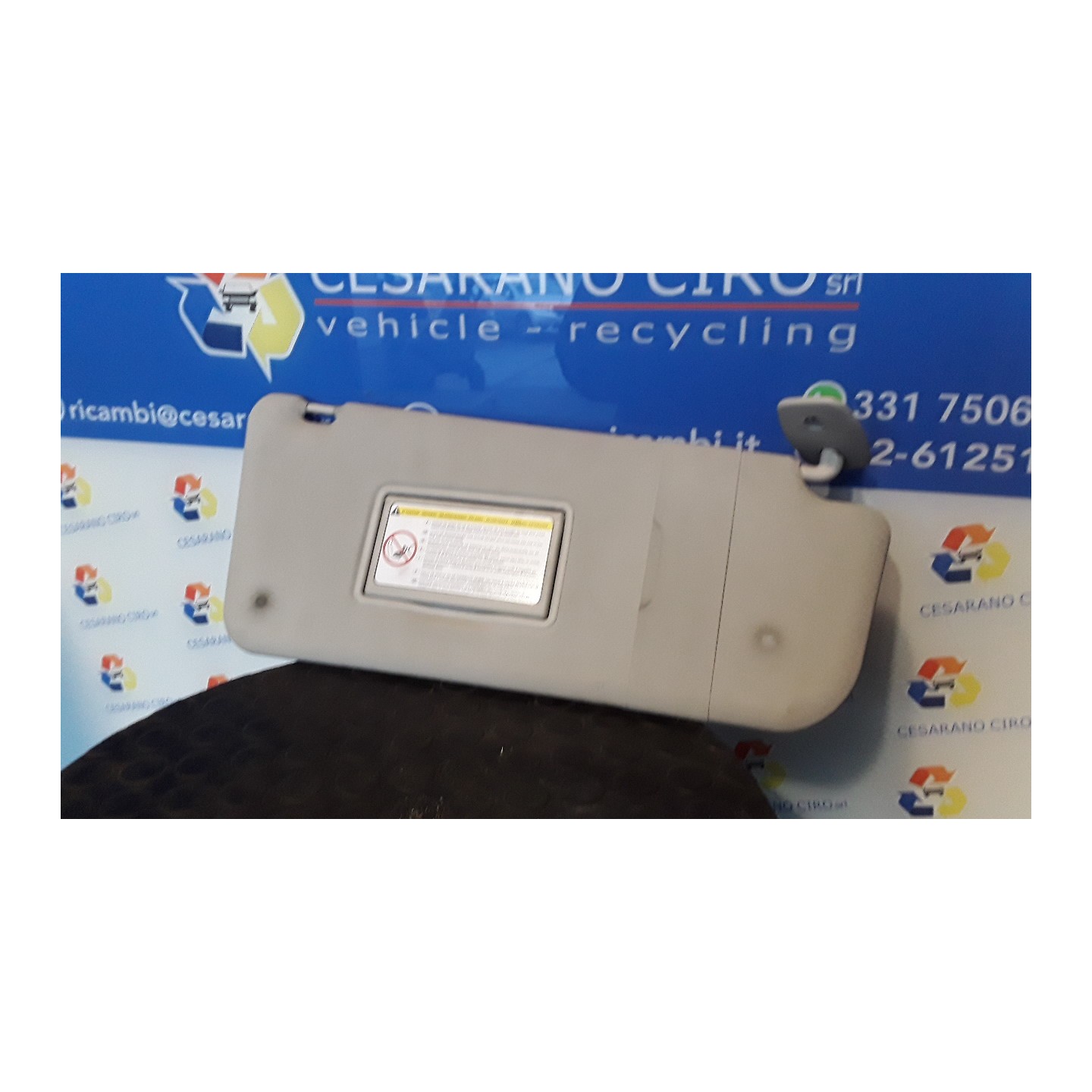 ALETTA PARASOLE PARABREZZA DX. 139 CITROEN BERLINGO (B9) (04/08-01/13) 9HZ 8143XZ