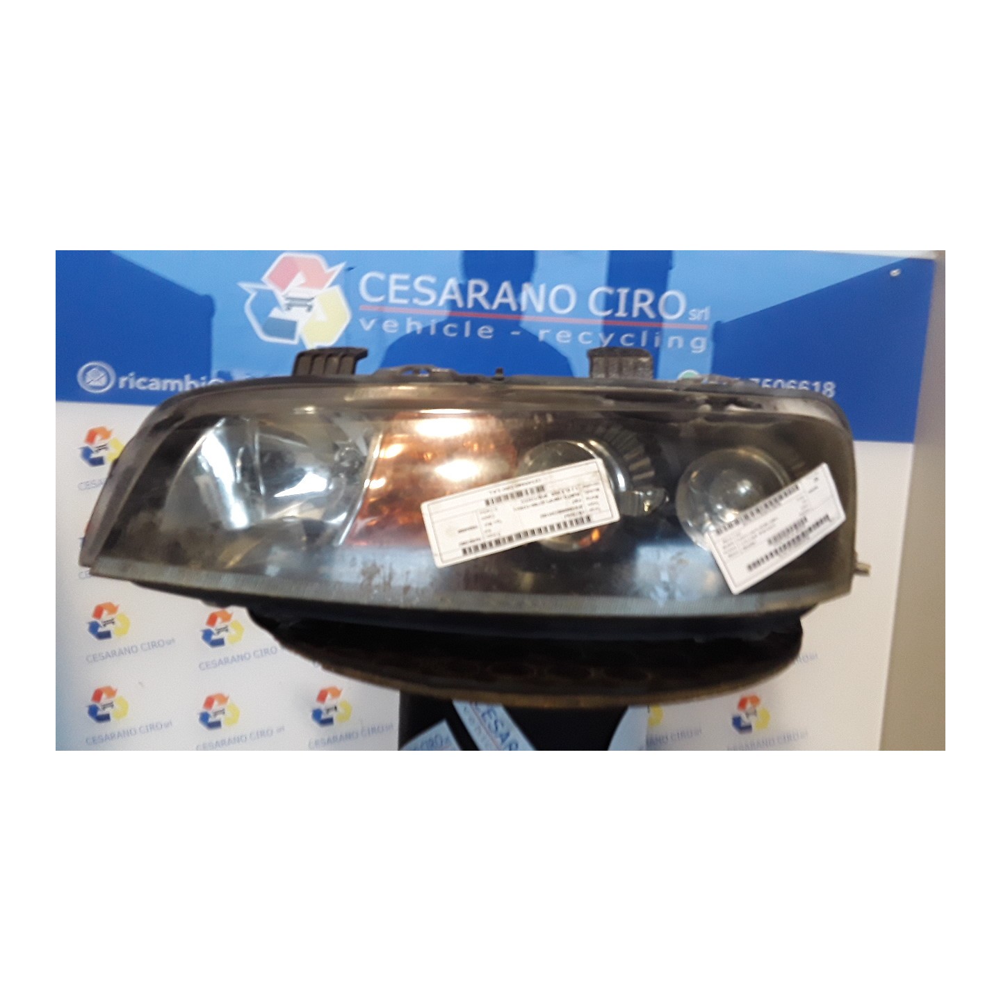 PROIETTORE SX. 156 FIAT PUNTO (1N/1P) (07/99-12/05) 188A4000 46522720