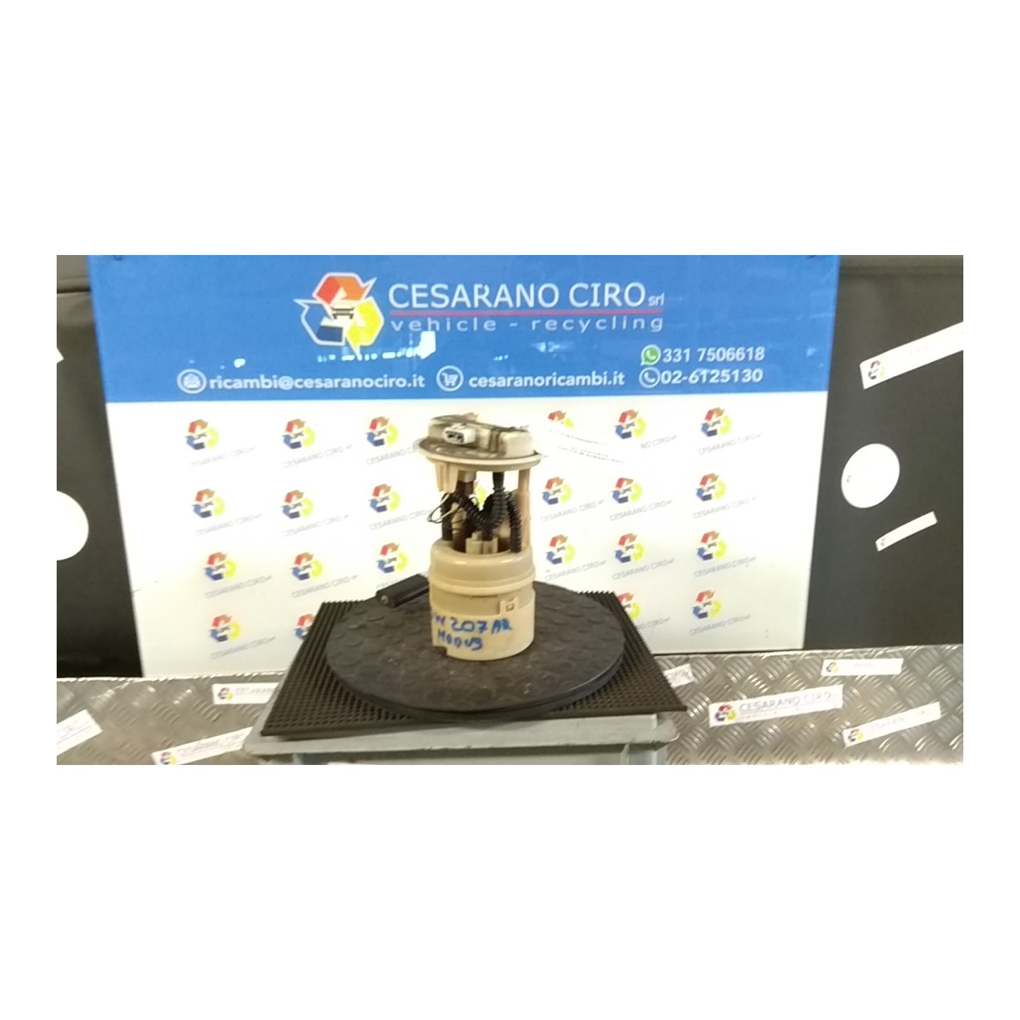 POMPA CARBURANTE C/TRASDUTTORE (GALLEGGIANTE) 038 RENAULT MODUS 2A SERIE (01/08-06/13) D4FD7 8200727736