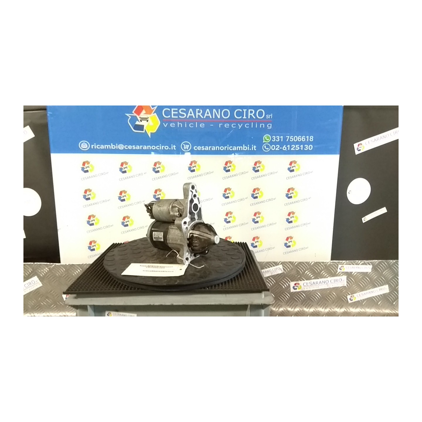 MOTORINO AVVIAMENTO PUNZONATURA.=TS12-82 208 DACIA DOKKER (11/12-02/17) H4MD7 233008362R