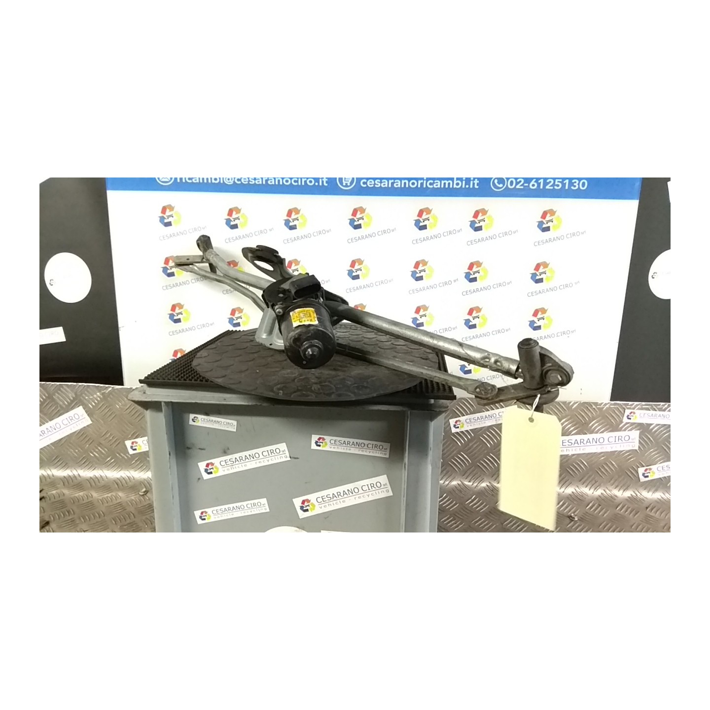 MECCANISMO TERGIPARABREZZA CON MOTORINO 167 MINI MINI CLUBMAN (R55) (09/07-08/1 N14B16A 61617138789