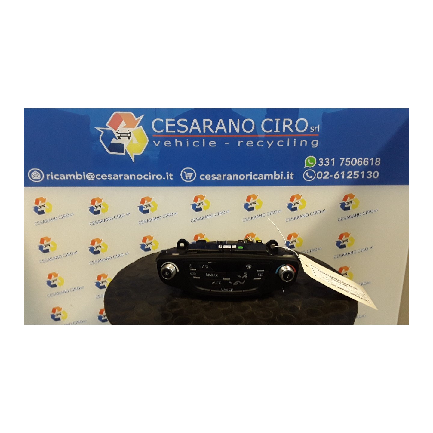 BLOCCO COMANDO CLIMATIZZAZIONE C/PARABR. RISC. 042 FORD B-MAX (CB2) (07/12-) SFJA 1944298