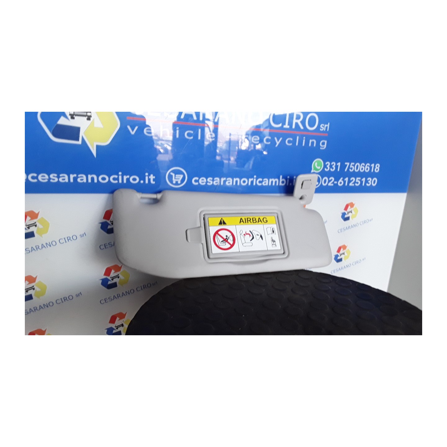 ALETTA PARASOLE PARABREZZA DX. 001 CITROEN C3 3A SERIE (B618) (09/16-) HM01 98100807BJ